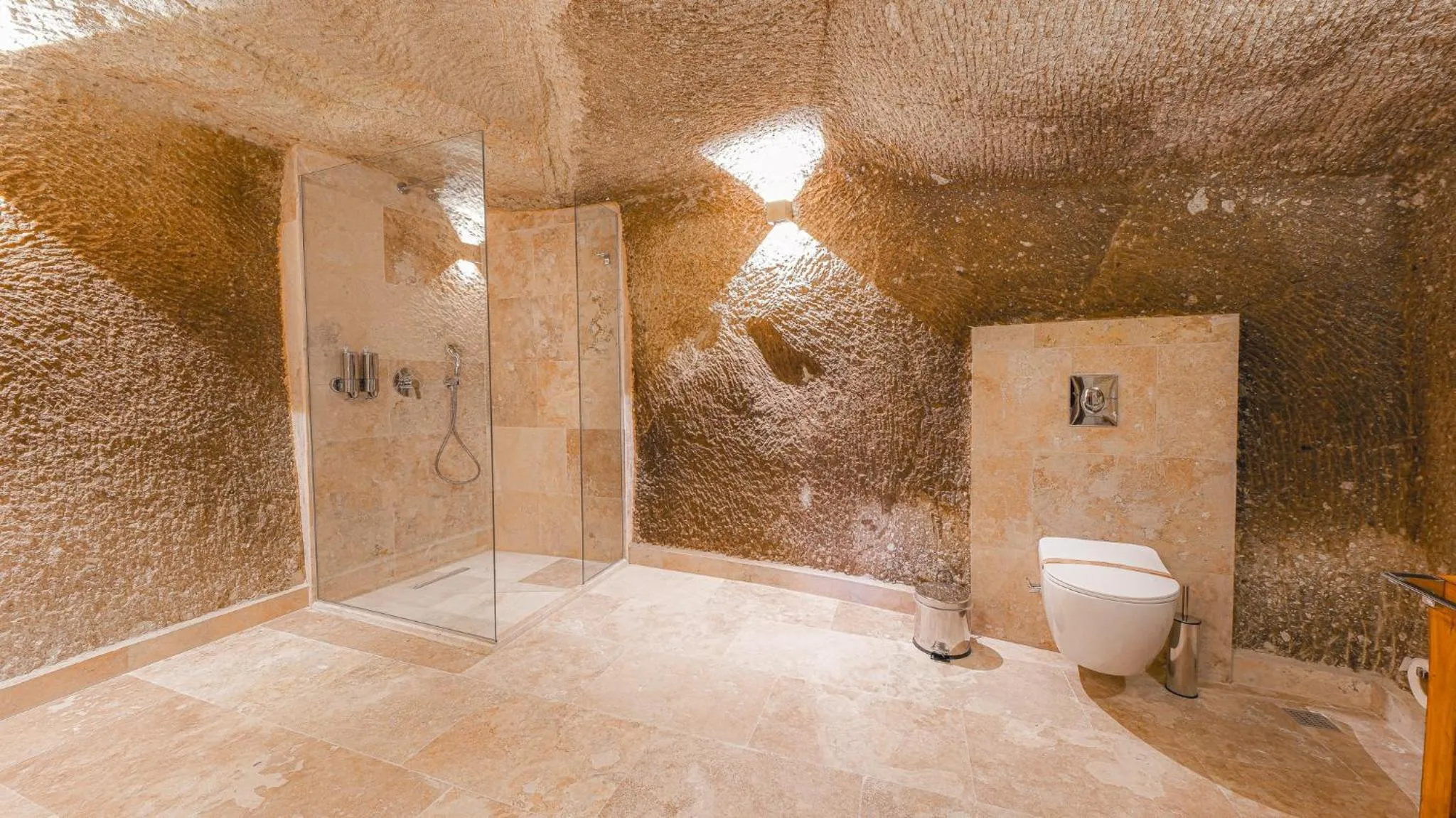 Shower in Logos Cave Cappadocia - Adults Only