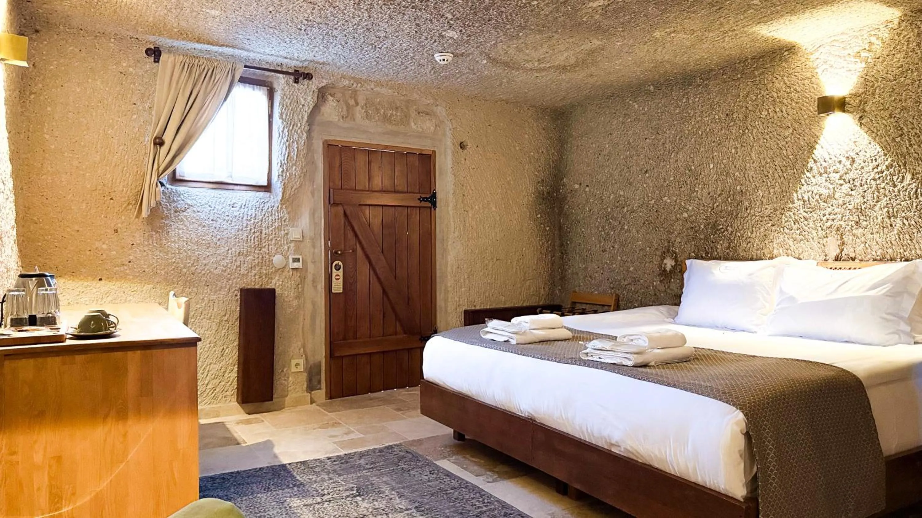 Bed in Logos Cave Cappadocia - Adults Only