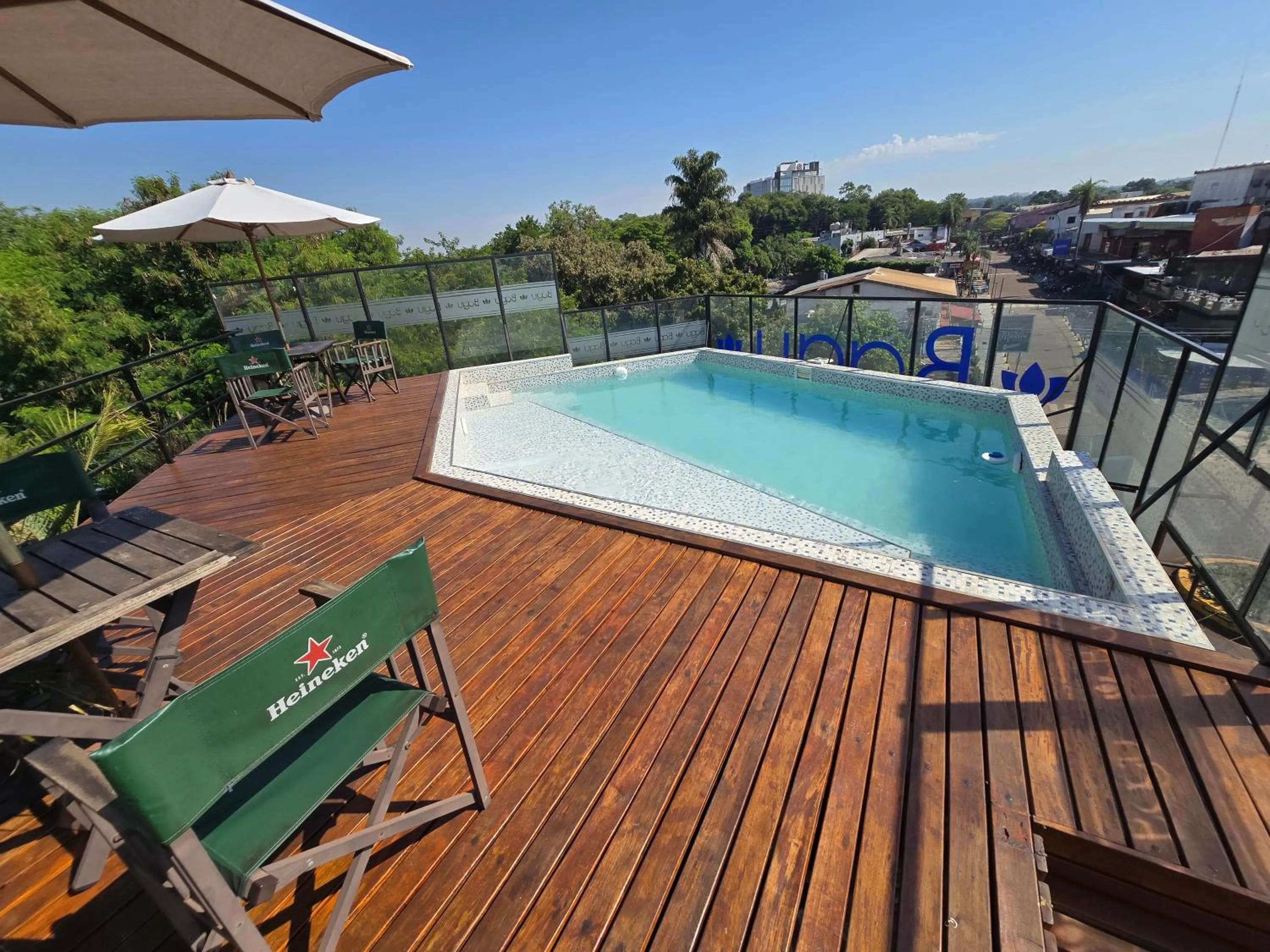 Pool view in Bagu Siete Bocas