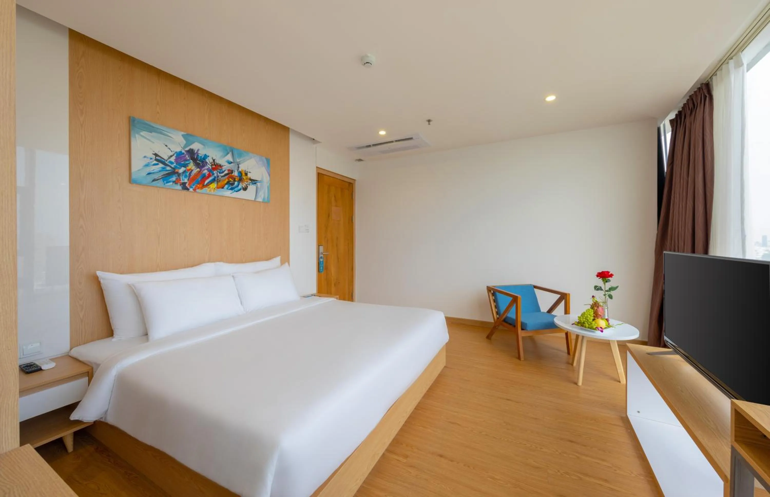 Bed in KOVA Diamond Hotel Da Nang