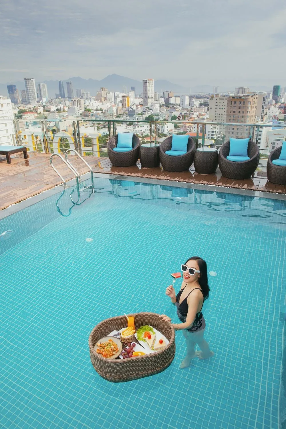 Balcony/Terrace in KOVA Diamond Hotel Da Nang