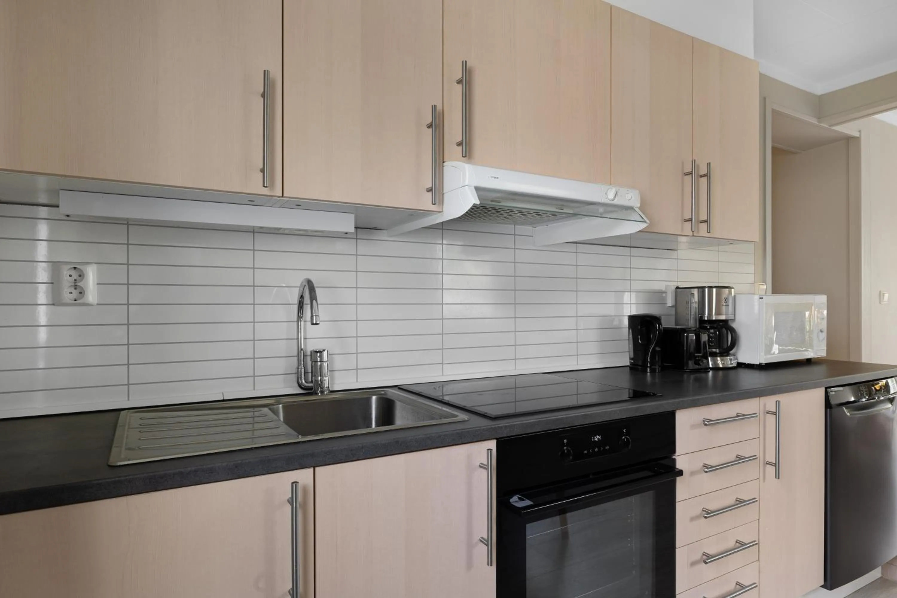 Kitchen or kitchenette in Master Apartment Hotel