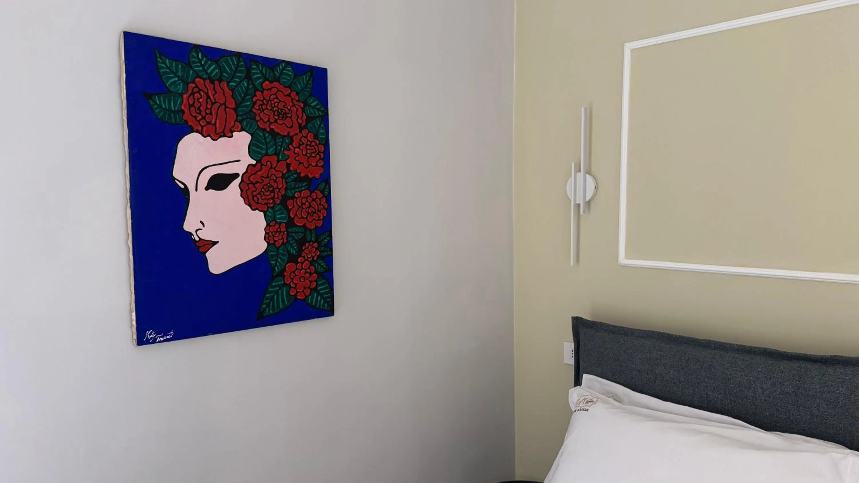 Bed in AC GOLD B&B Boutique Rooms & Suite