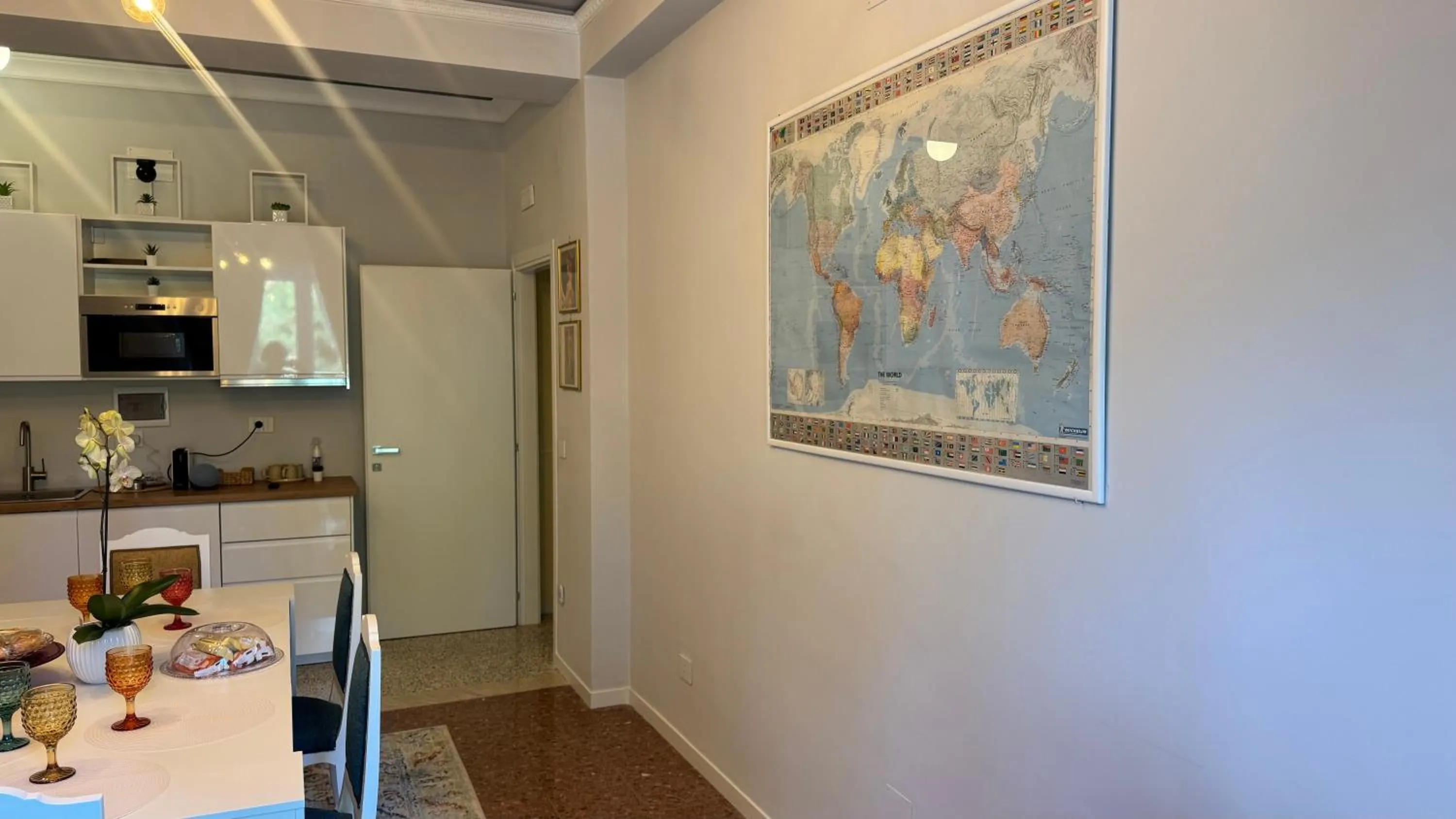 Kitchen or kitchenette in AC GOLD B&B Boutique Rooms & Suite