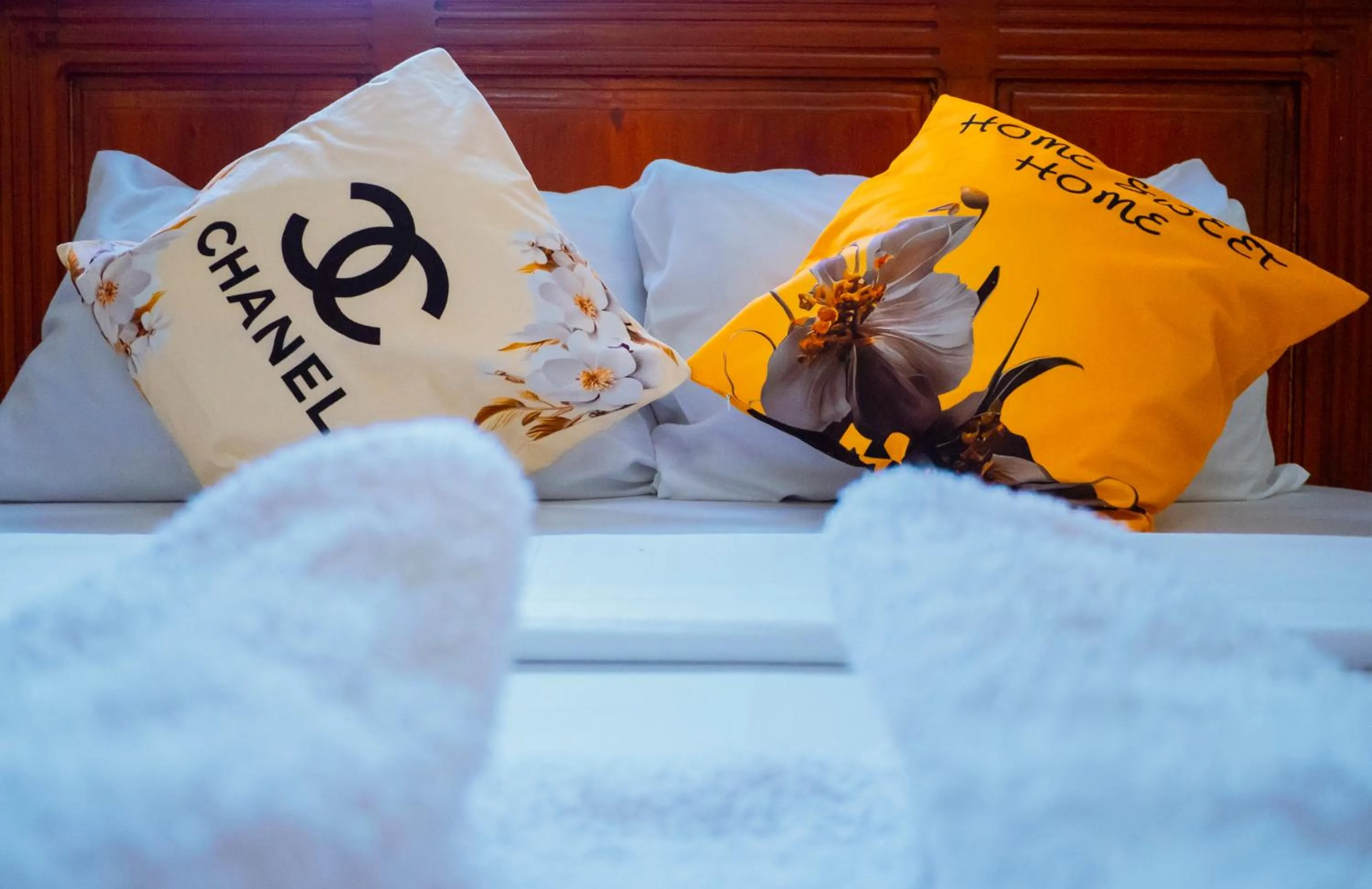 Bed in Villa Deluxe Lodge