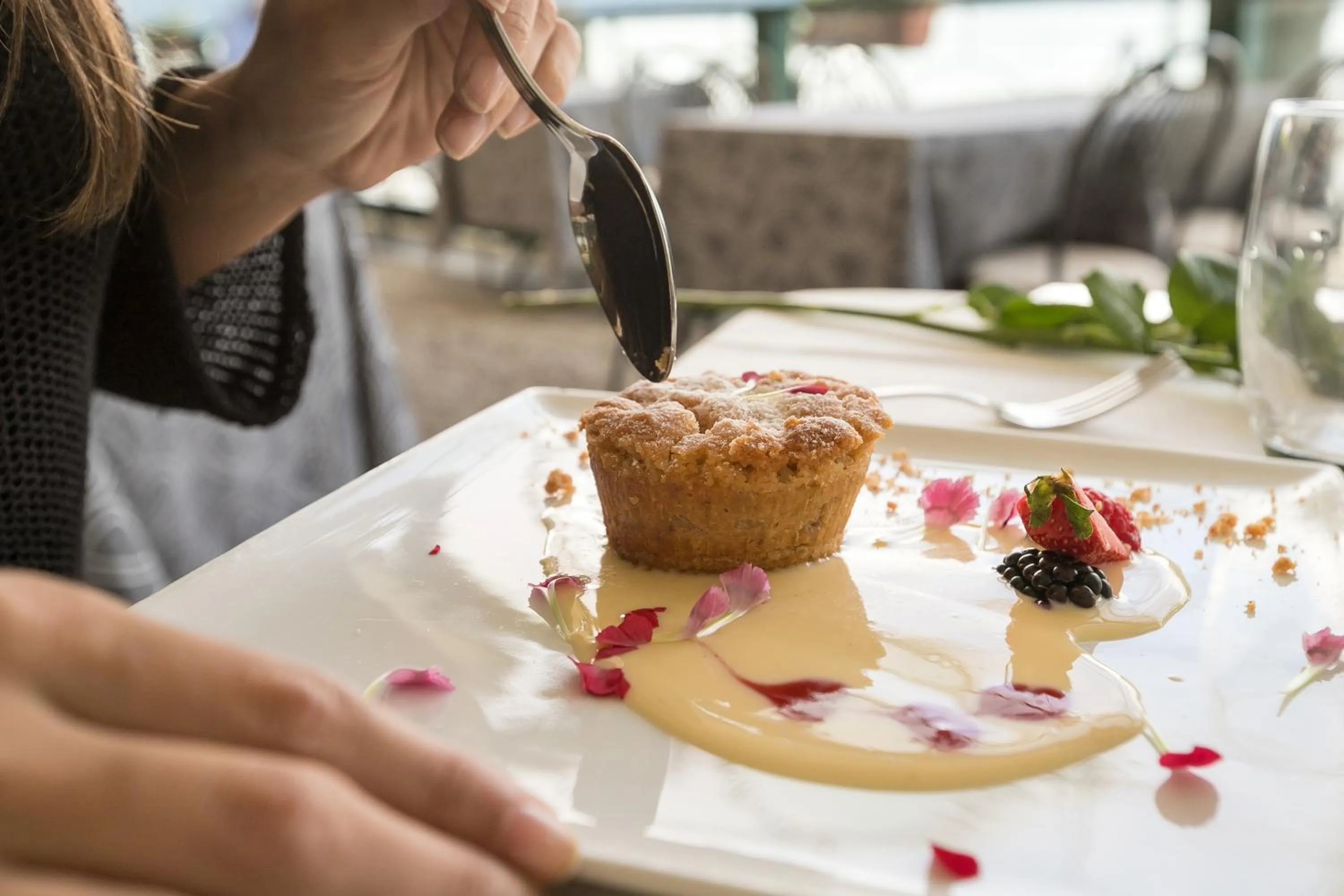 Food close-up in Belvedere