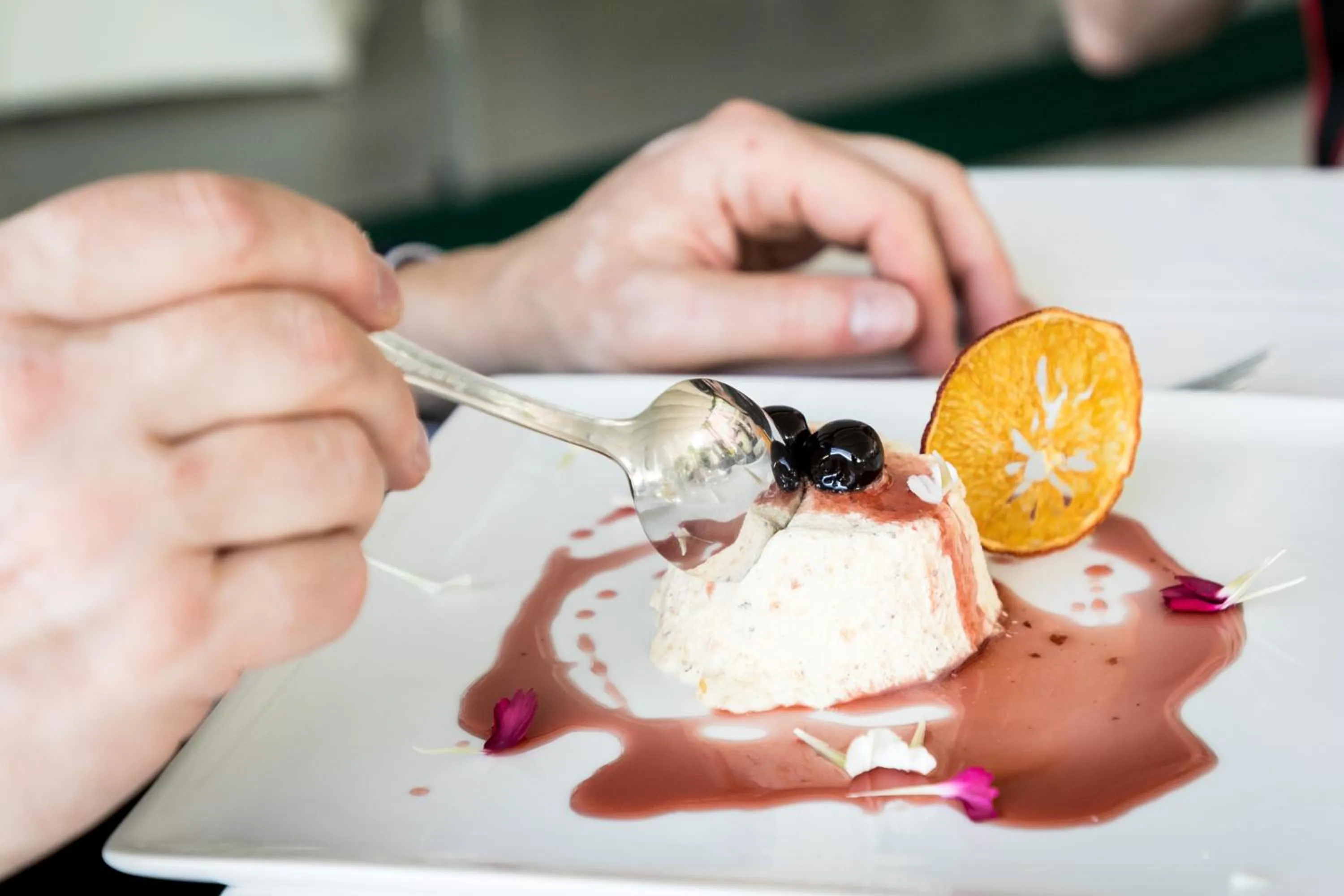 Food close-up in Belvedere