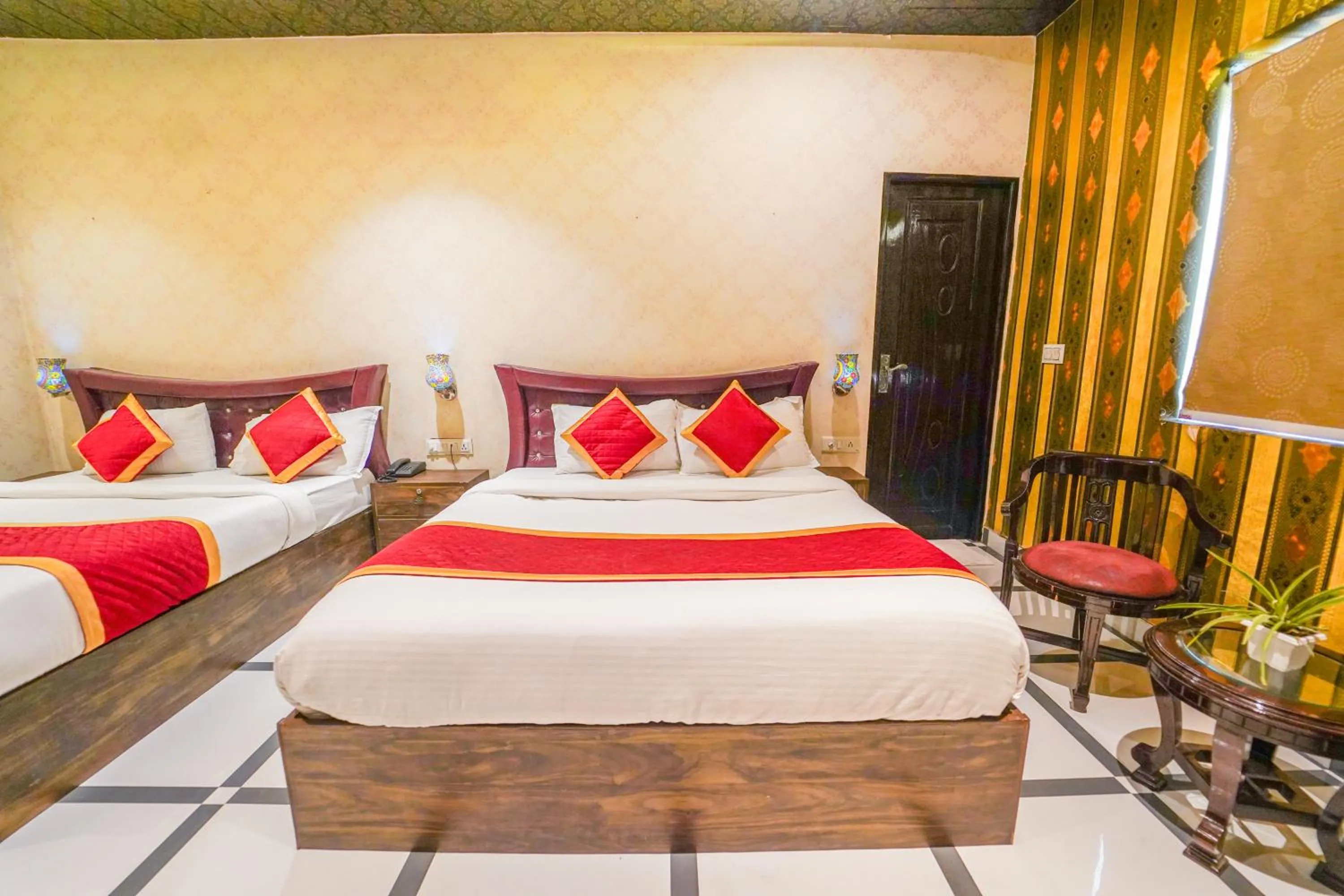 Bed in Shiv Rudraksh Resort, Near Assi Ghat