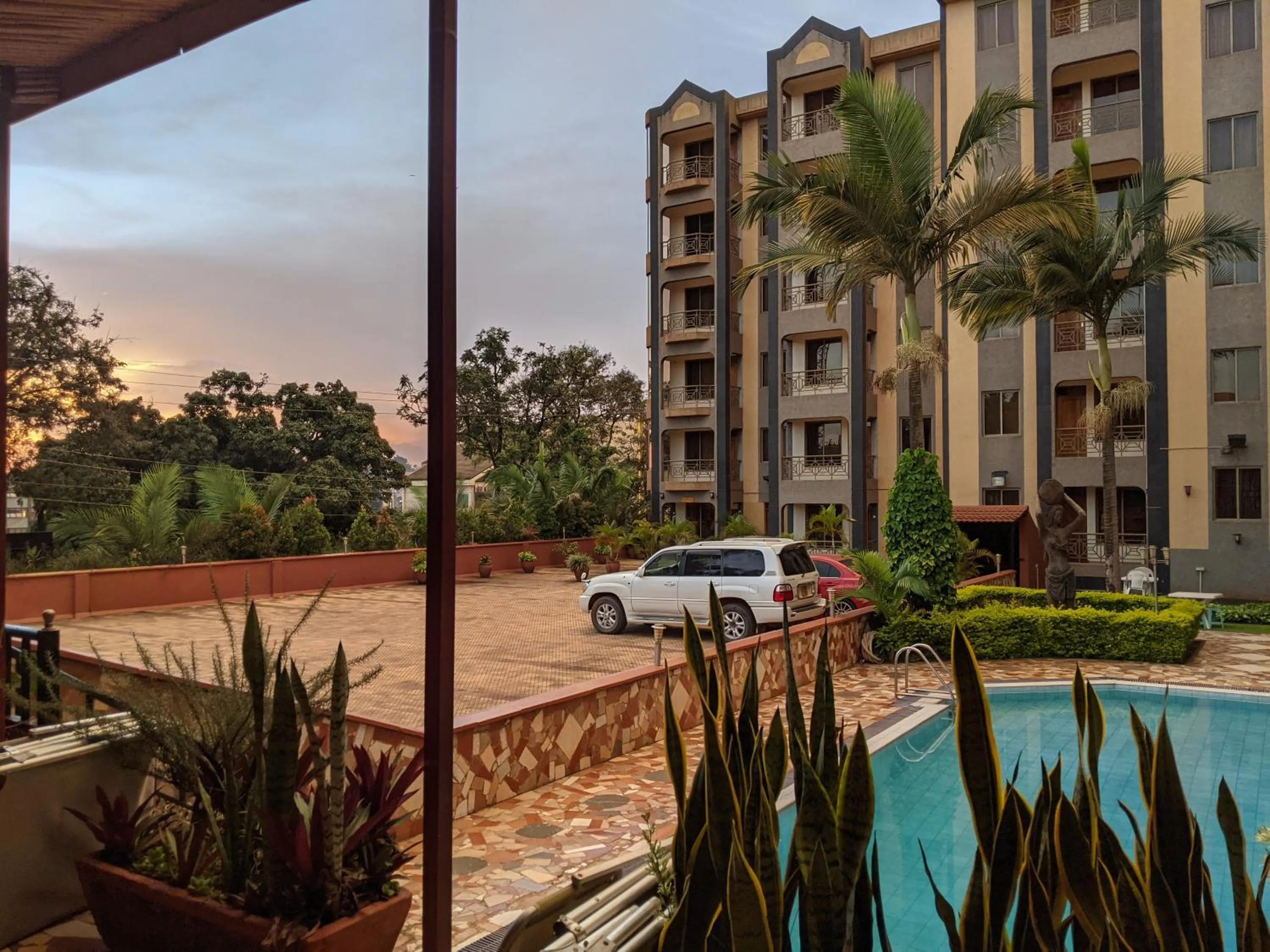 Property building in Prestige Hotel Suites