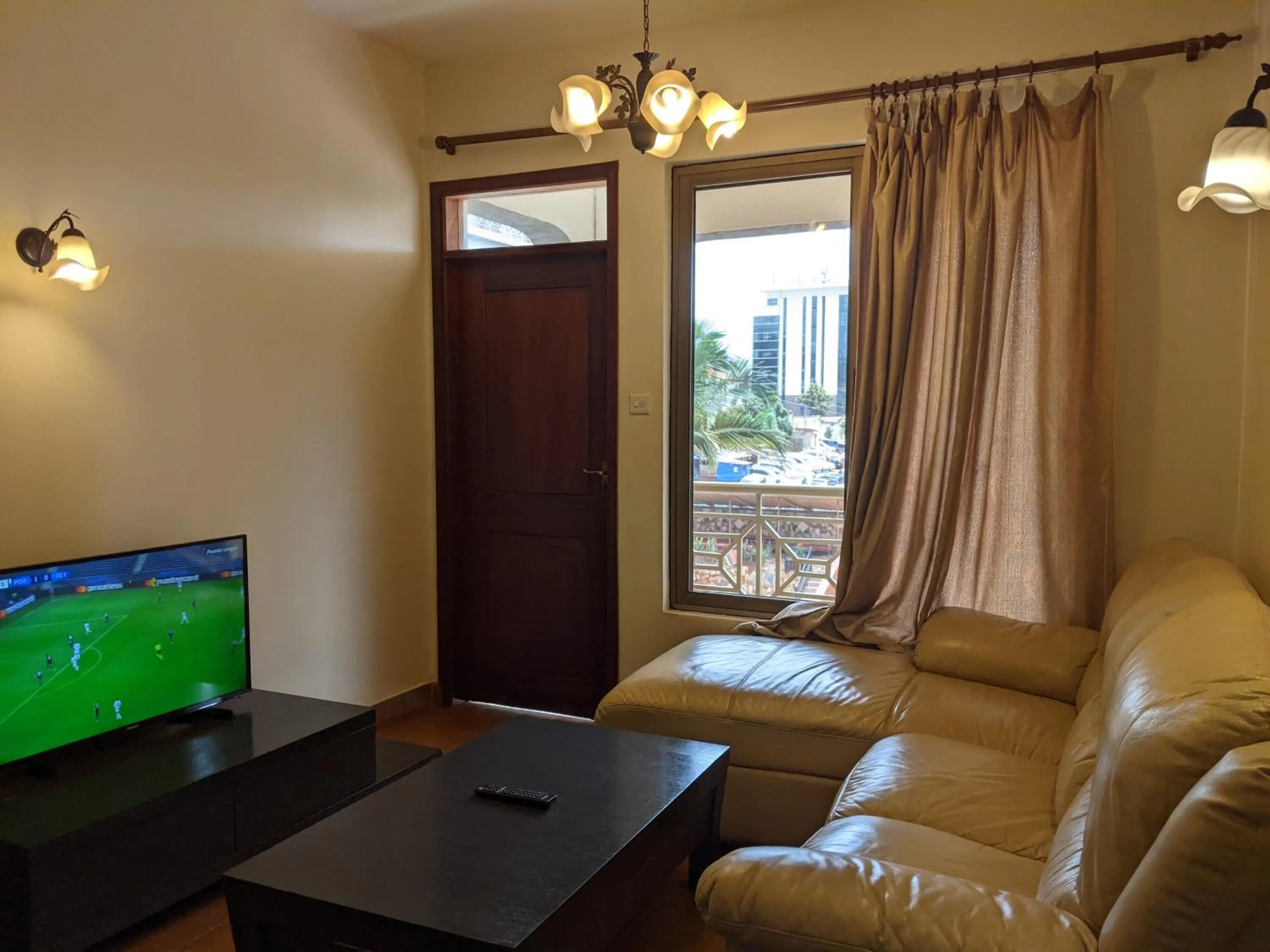 Living room in Prestige Hotel Suites