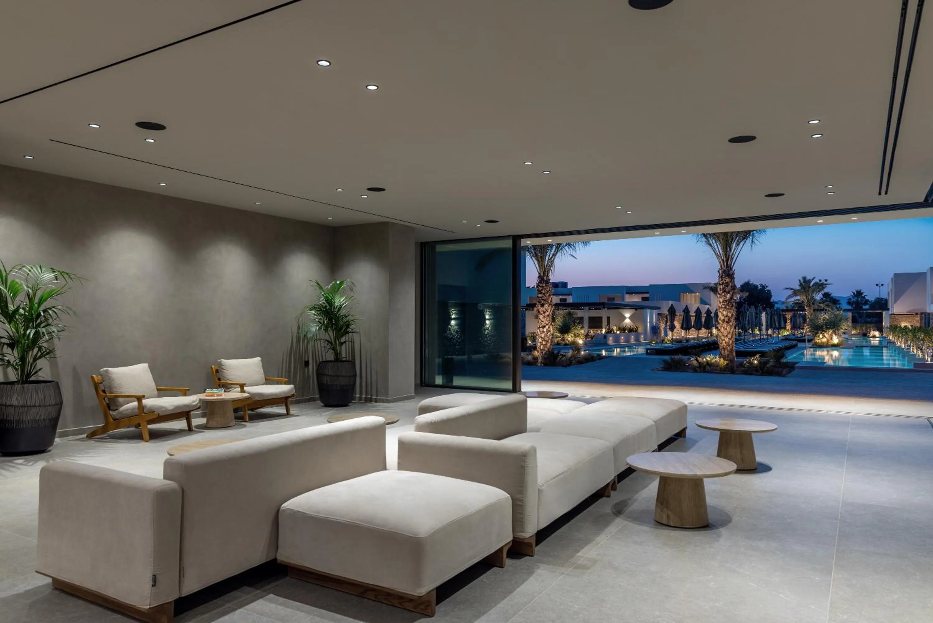 Lobby or reception in Mosay All Suite Hotel