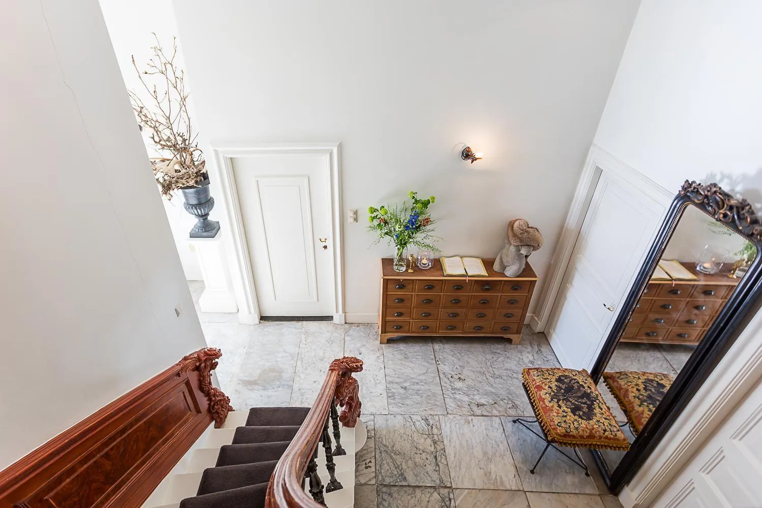 Decorative detail in B&B Parijs aan de Kaai