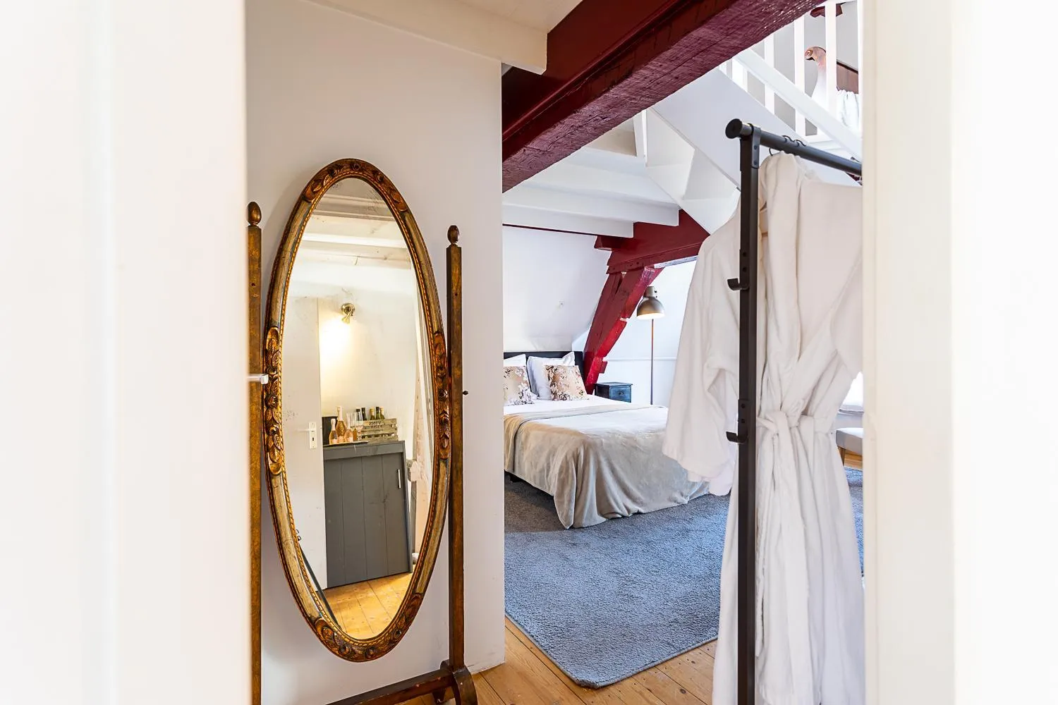 Bedroom, Bed in B&B Parijs aan de Kaai