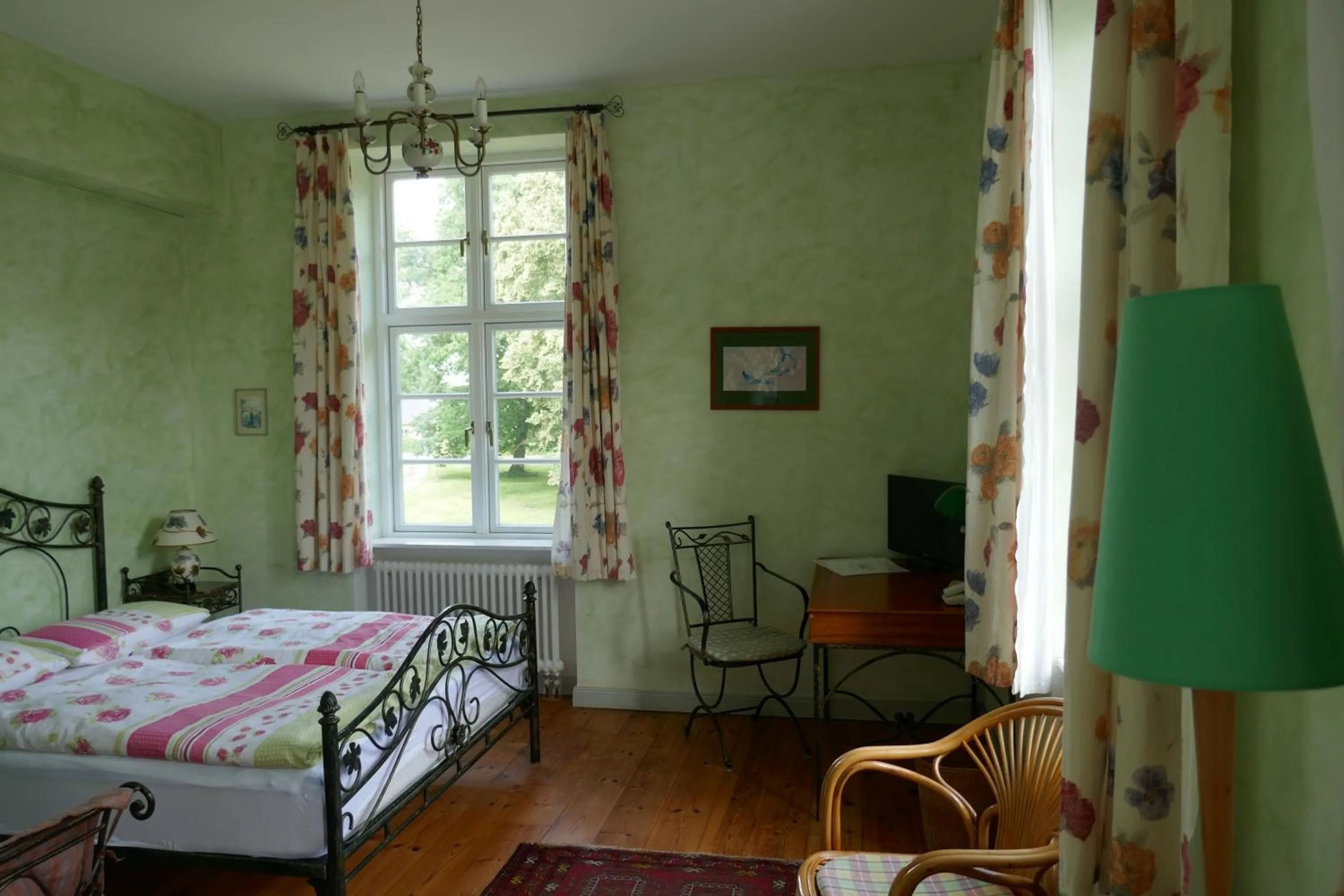 Bed in Landhaus Schloss Kölzow