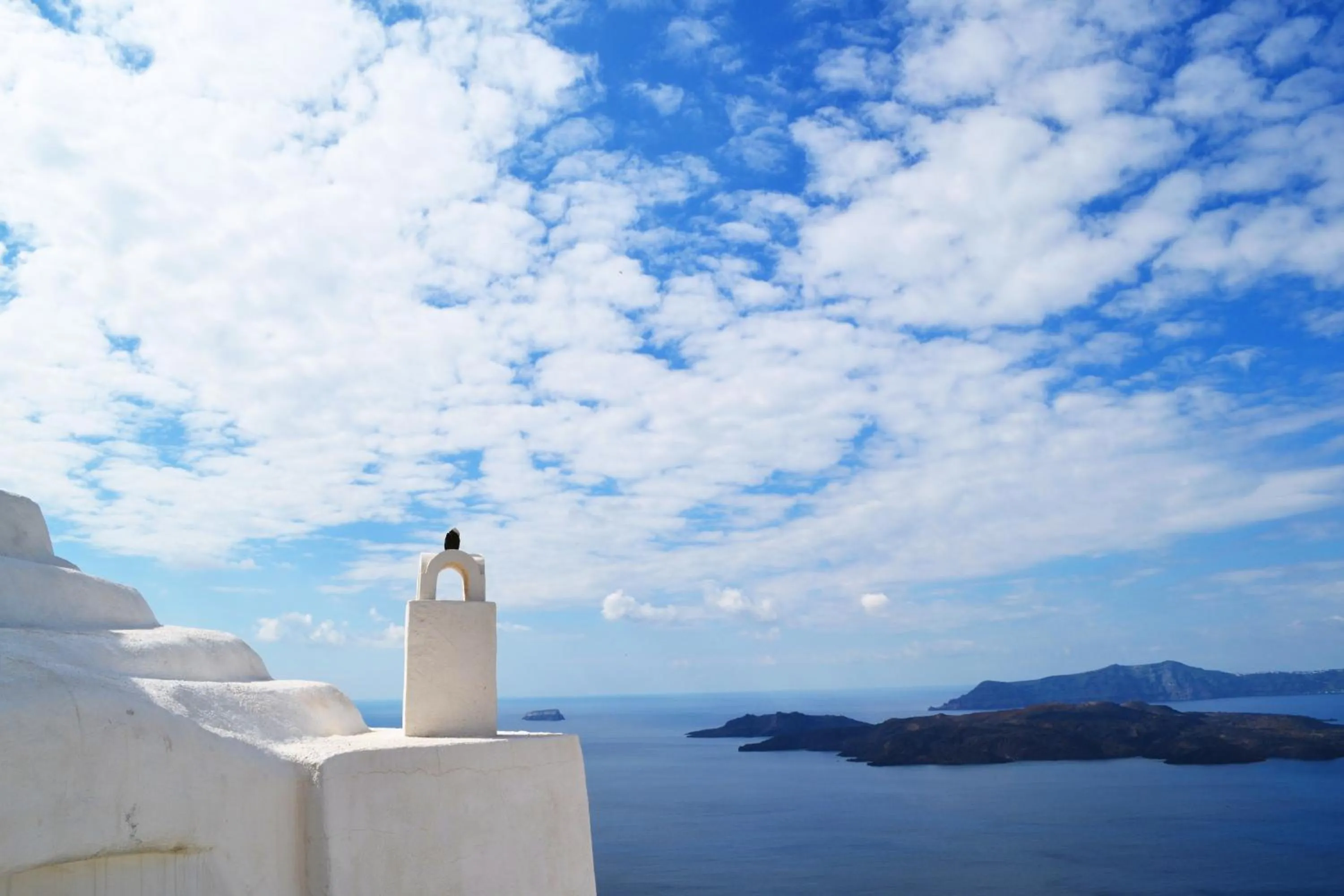 View (from property/room) in Villa Irini Fira - Adults Only