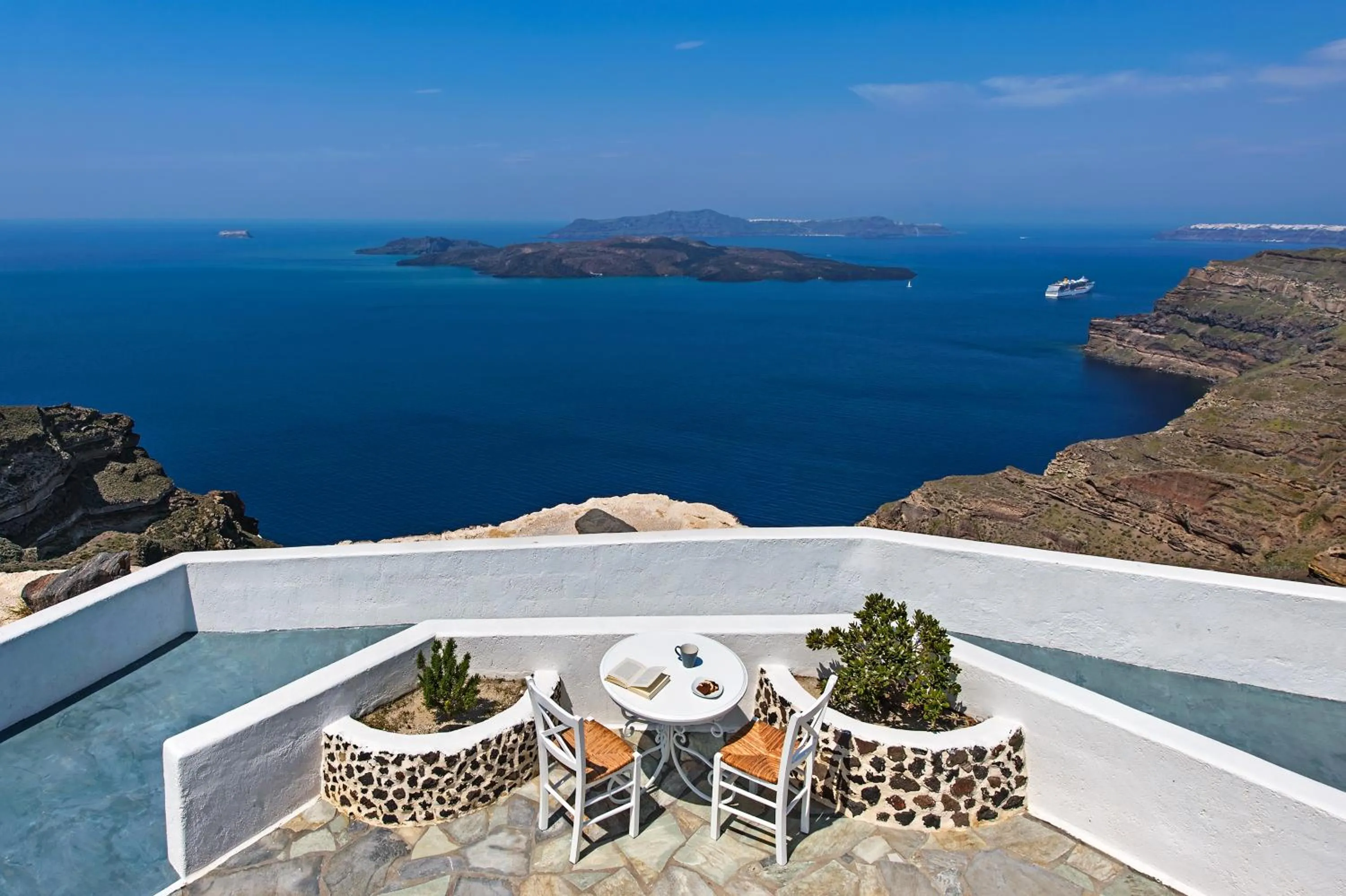 View (from property/room) in Villa Irini Fira - Adults Only