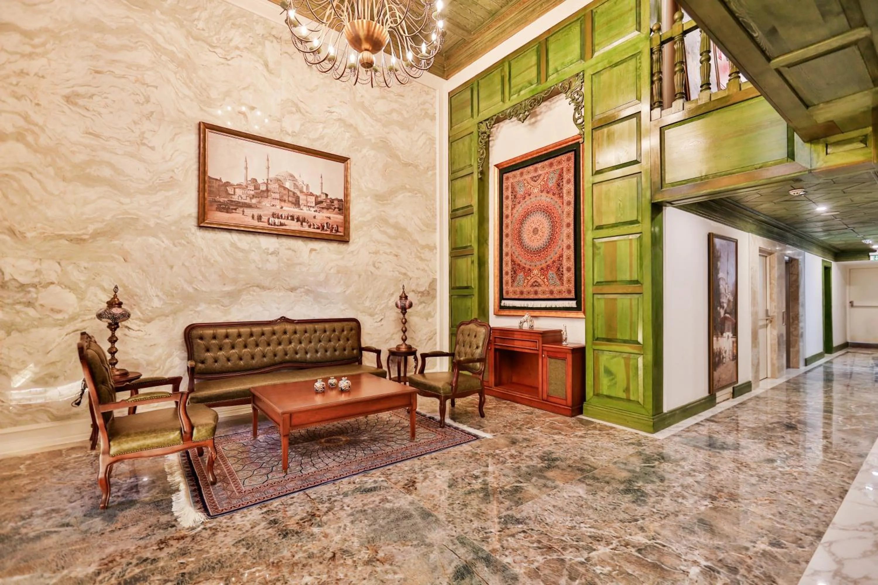 Lobby or reception in Emerald Mansion Hotel