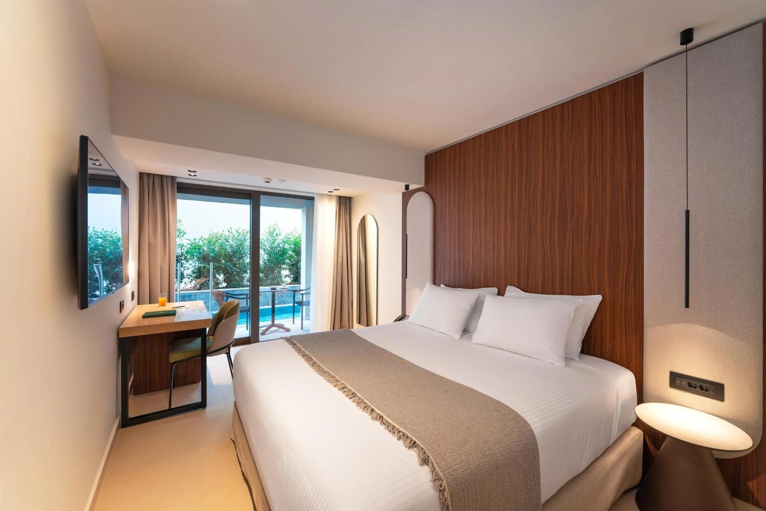 Bed in Alizo Comfort Chic Stay Rhodes - Adults Only