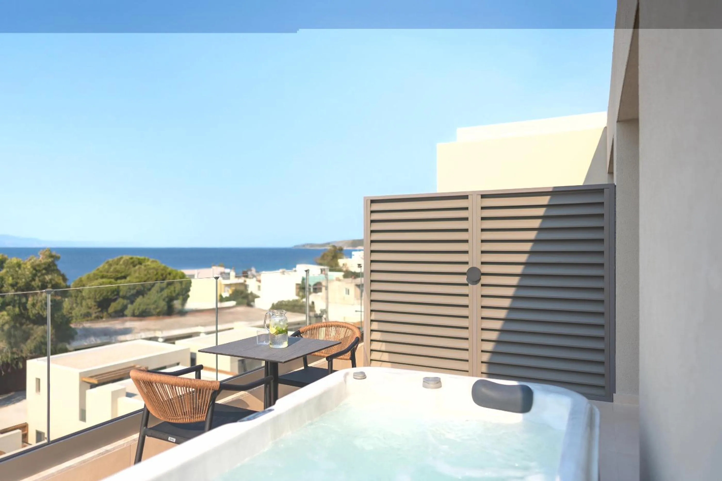 Hot Tub in Alizo Comfort Chic Stay Rhodes - Adults Only