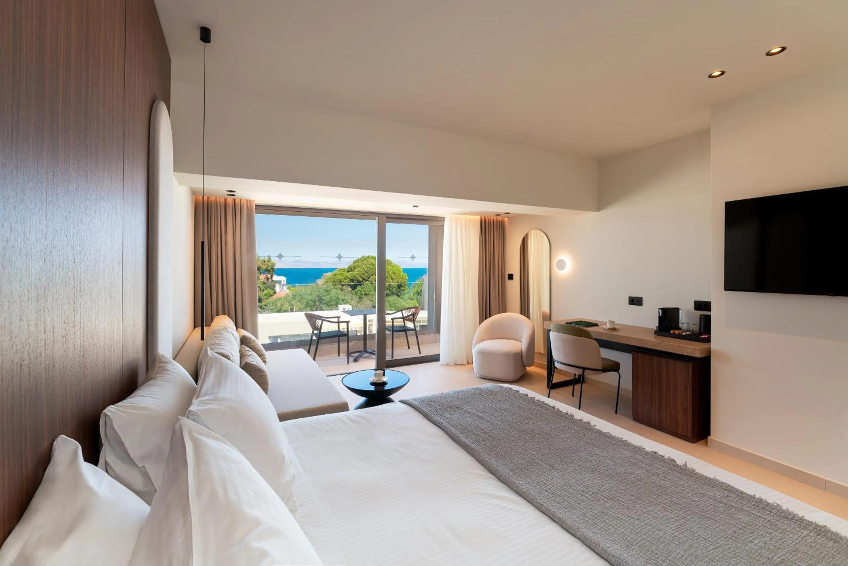 Bed in Alizo Comfort Chic Stay Rhodes - Adults Only