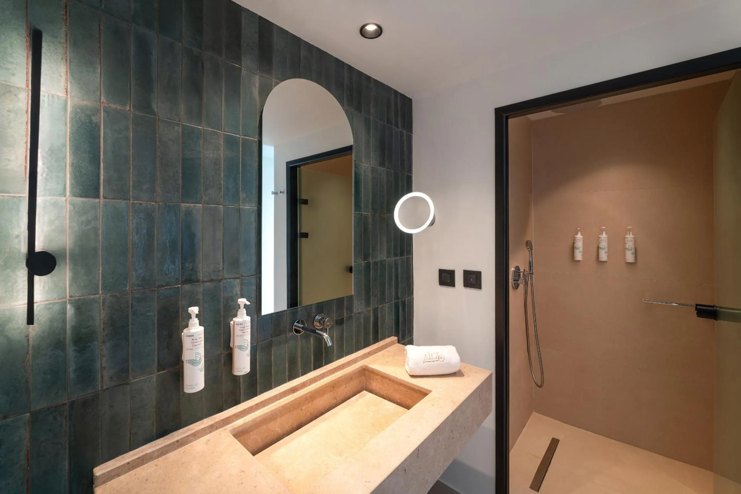 Shower in Alizo Comfort Chic Stay Rhodes - Adults Only