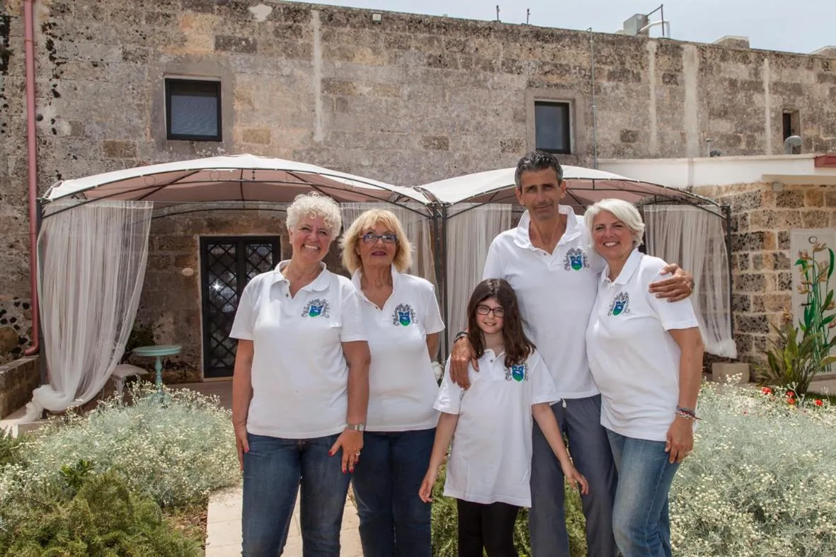 Family in Masseria Palane
