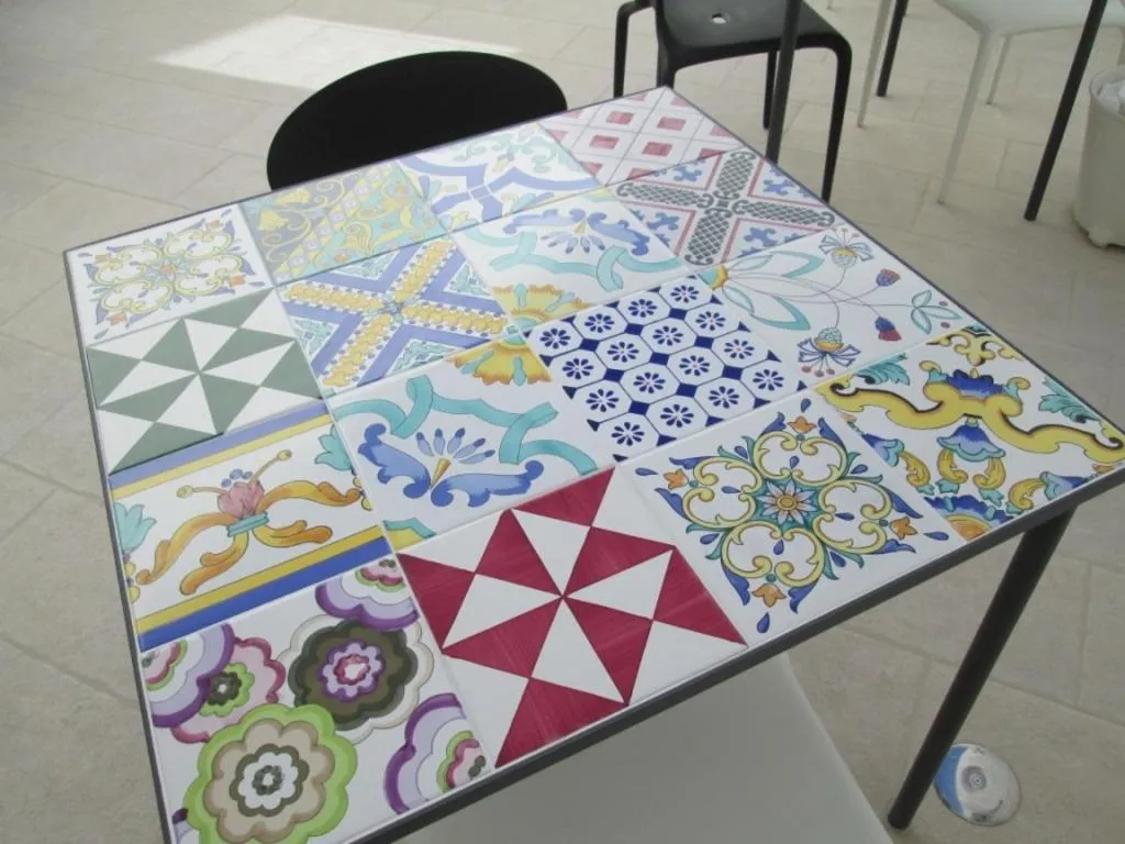 Decorative detail in Masseria Palane