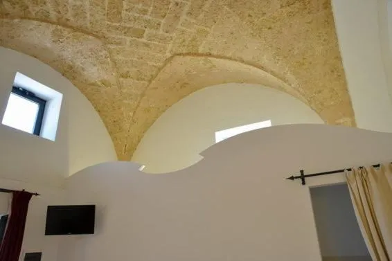 Decorative detail in Masseria Palane