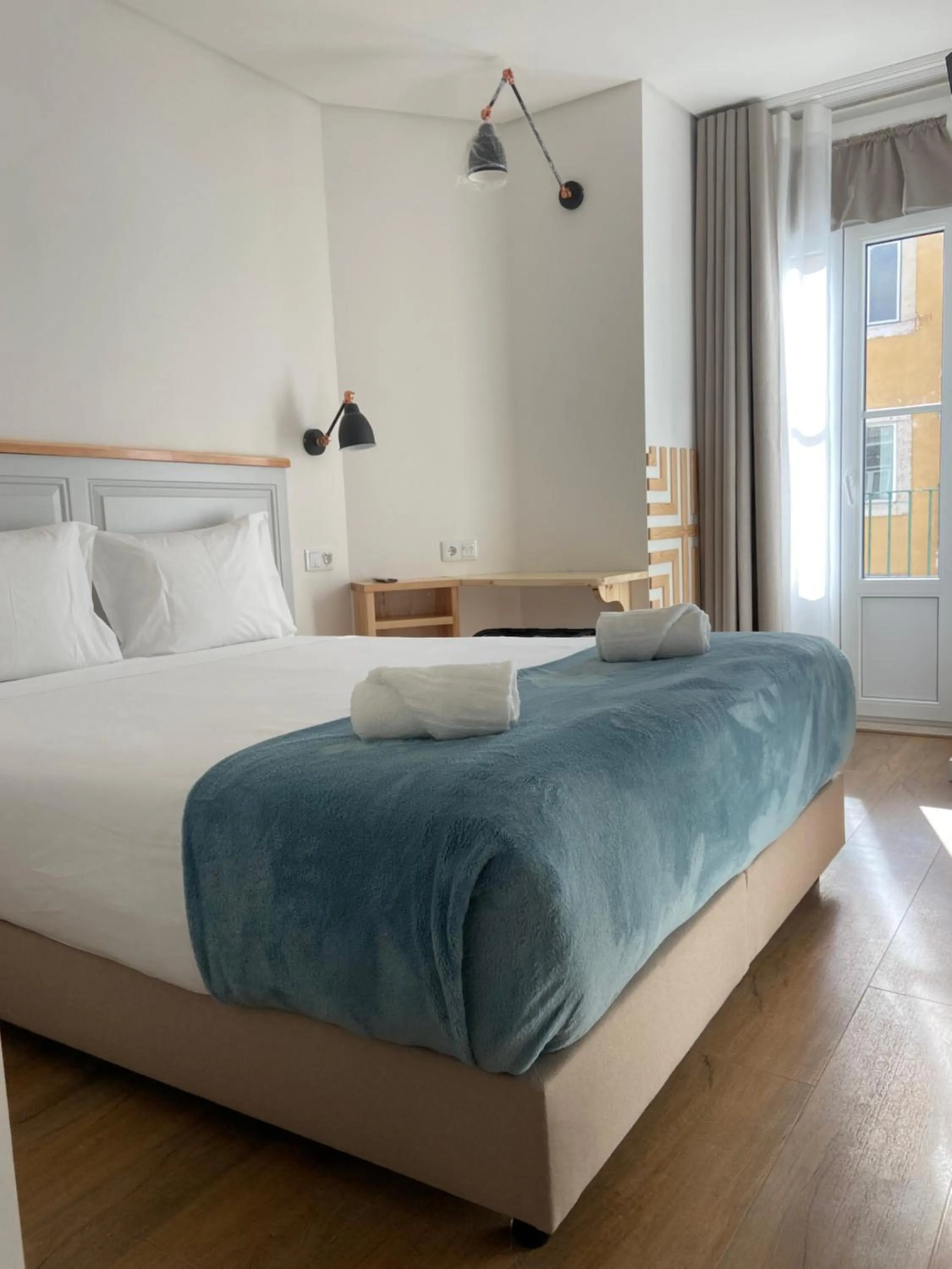 Bed in Bacalhoeiros 125 Hotel