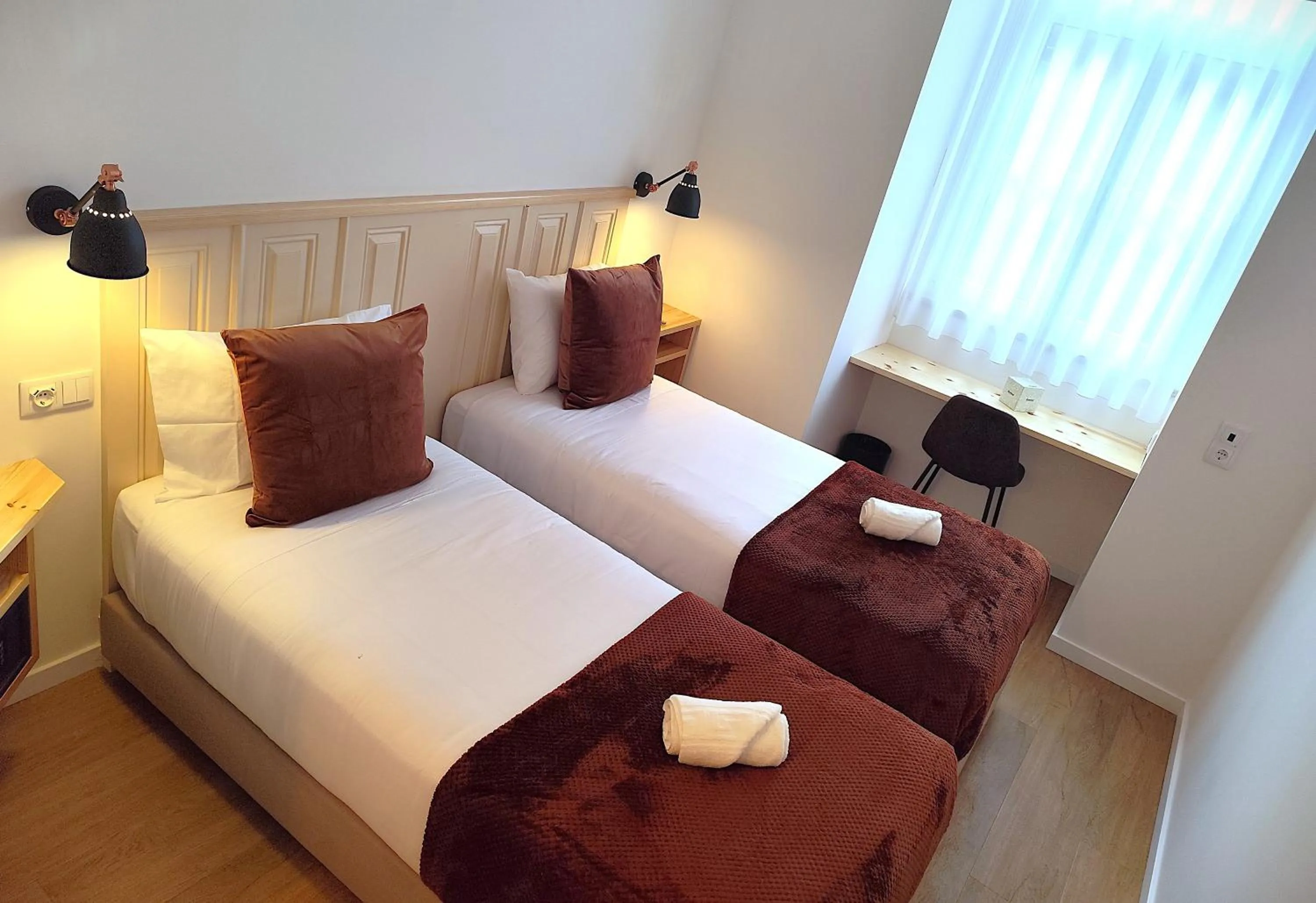 Bed in Bacalhoeiros 125 Hotel