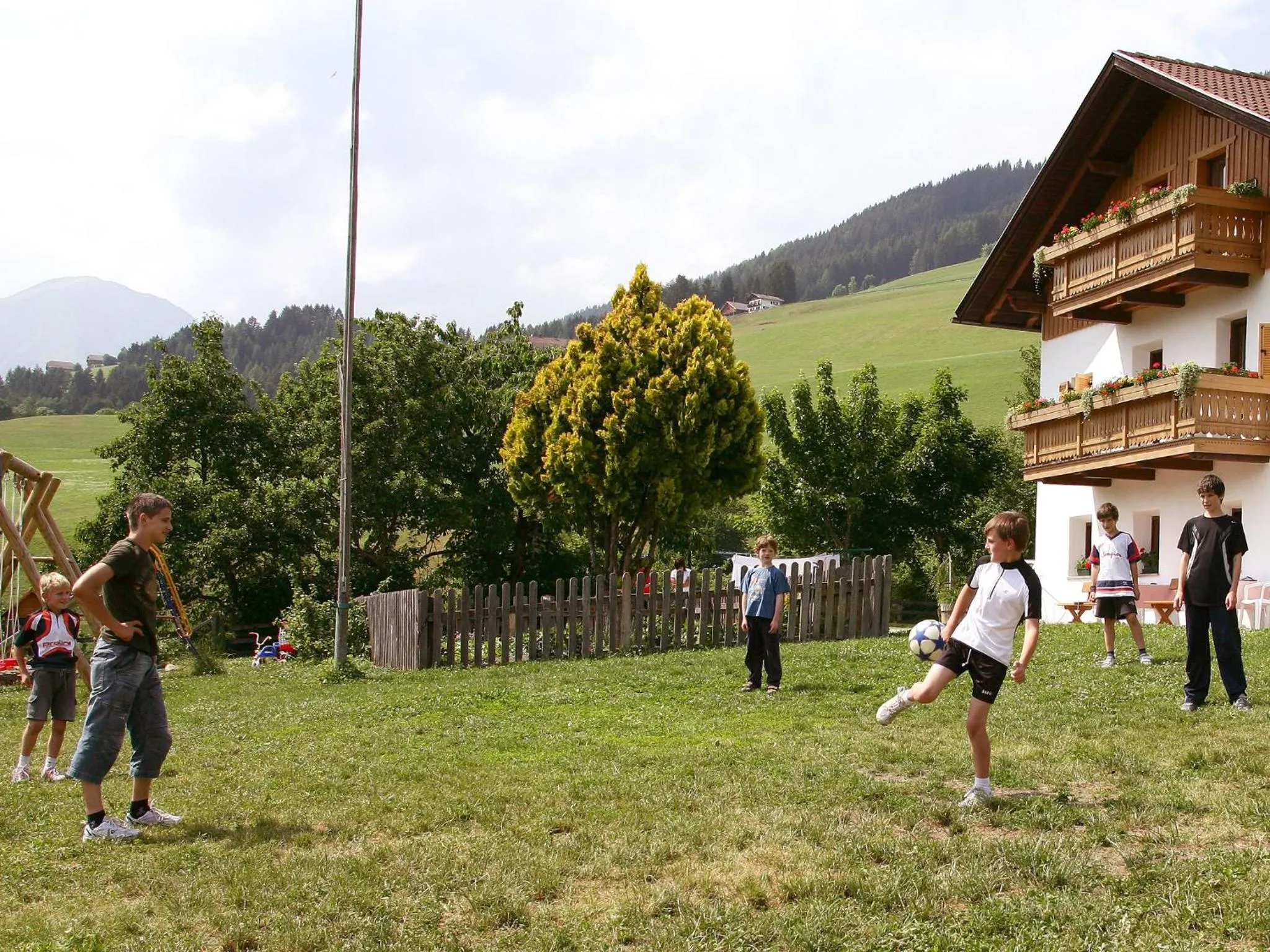 Garden in Pension Aichner
