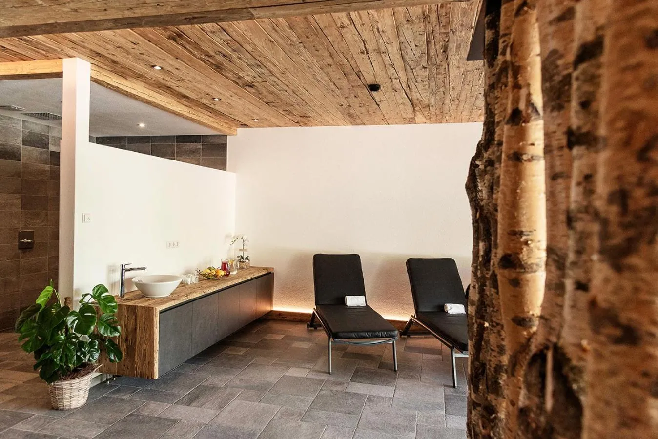 Sauna in Pension Aichner