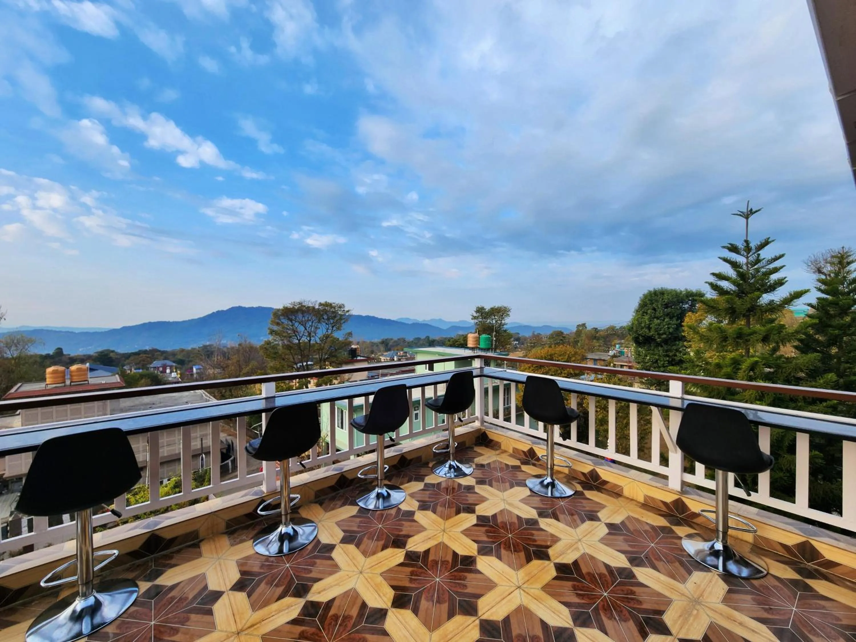 Balcony/Terrace in Dorjee House Bir