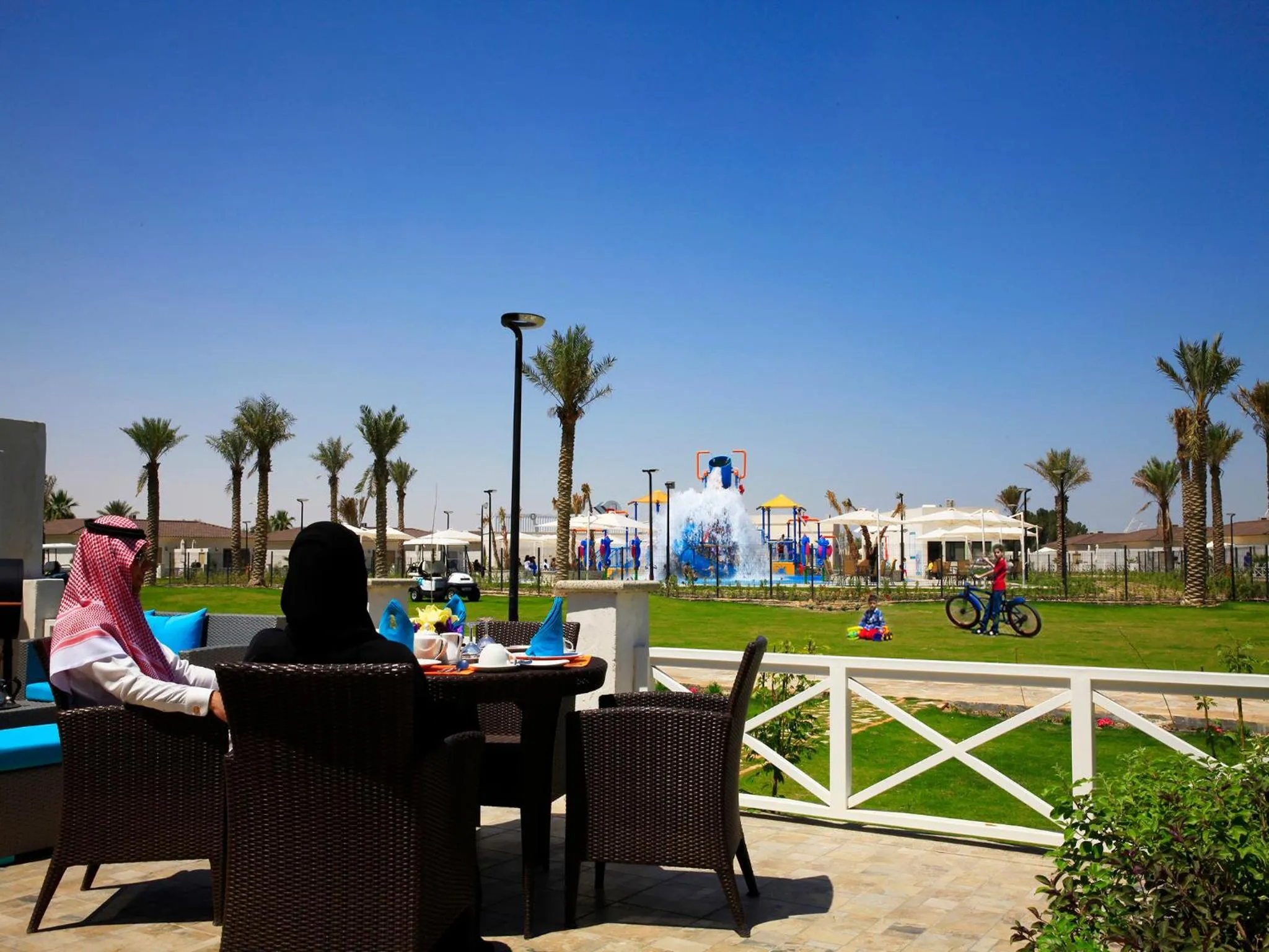 Garden view in Dana Beach Resort