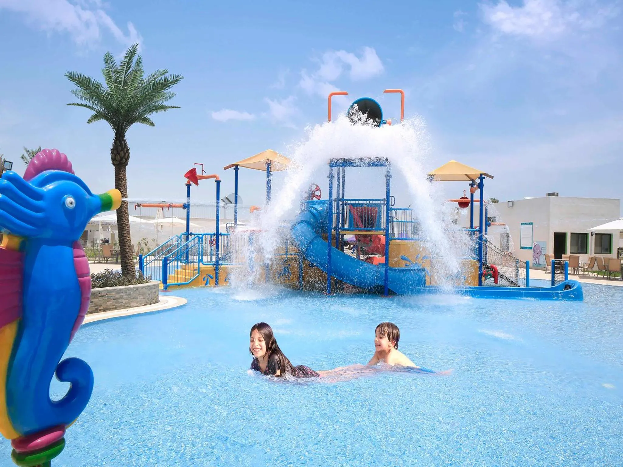 Aqua park in Dana Beach Resort