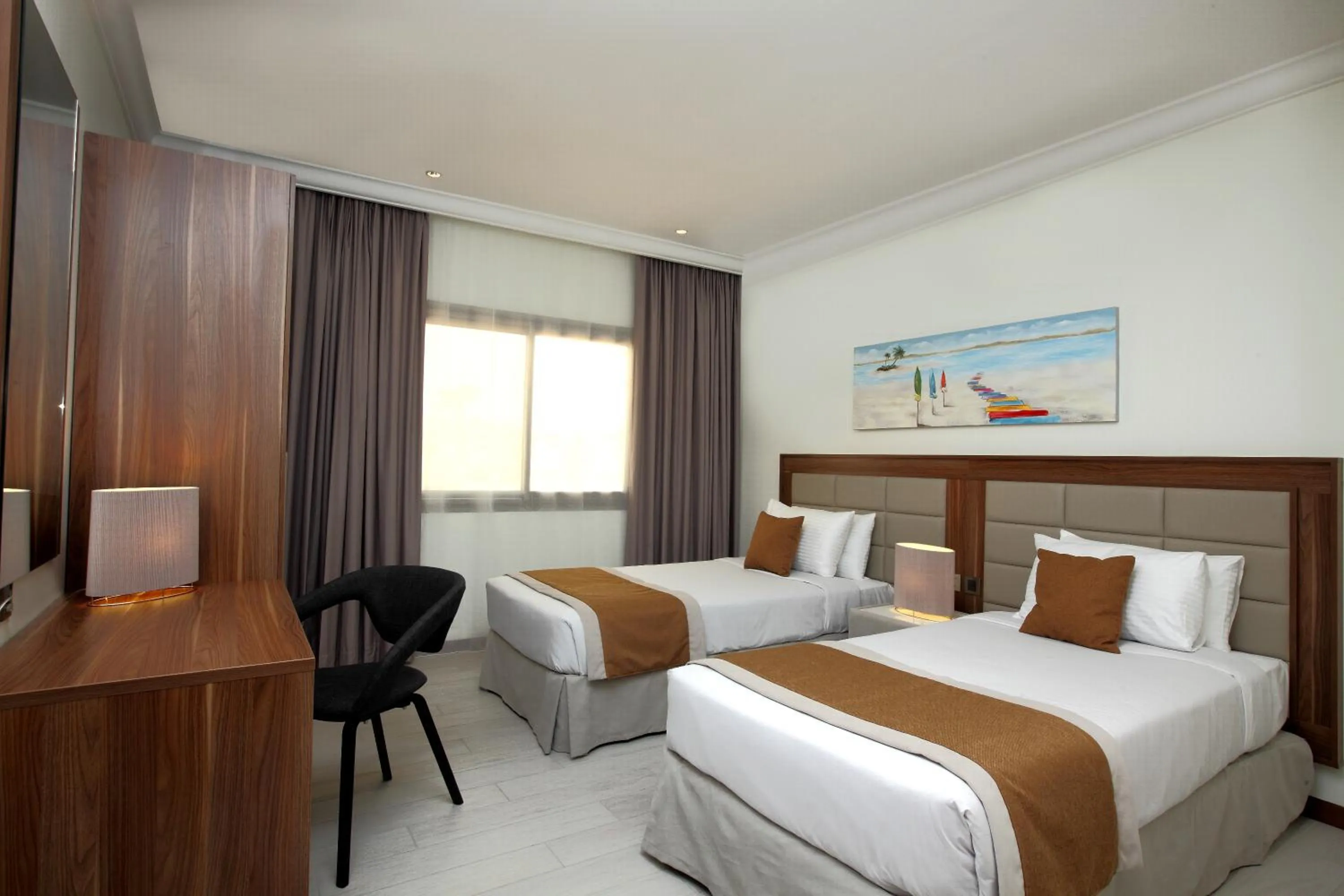 Bed in Dana Beach Resort