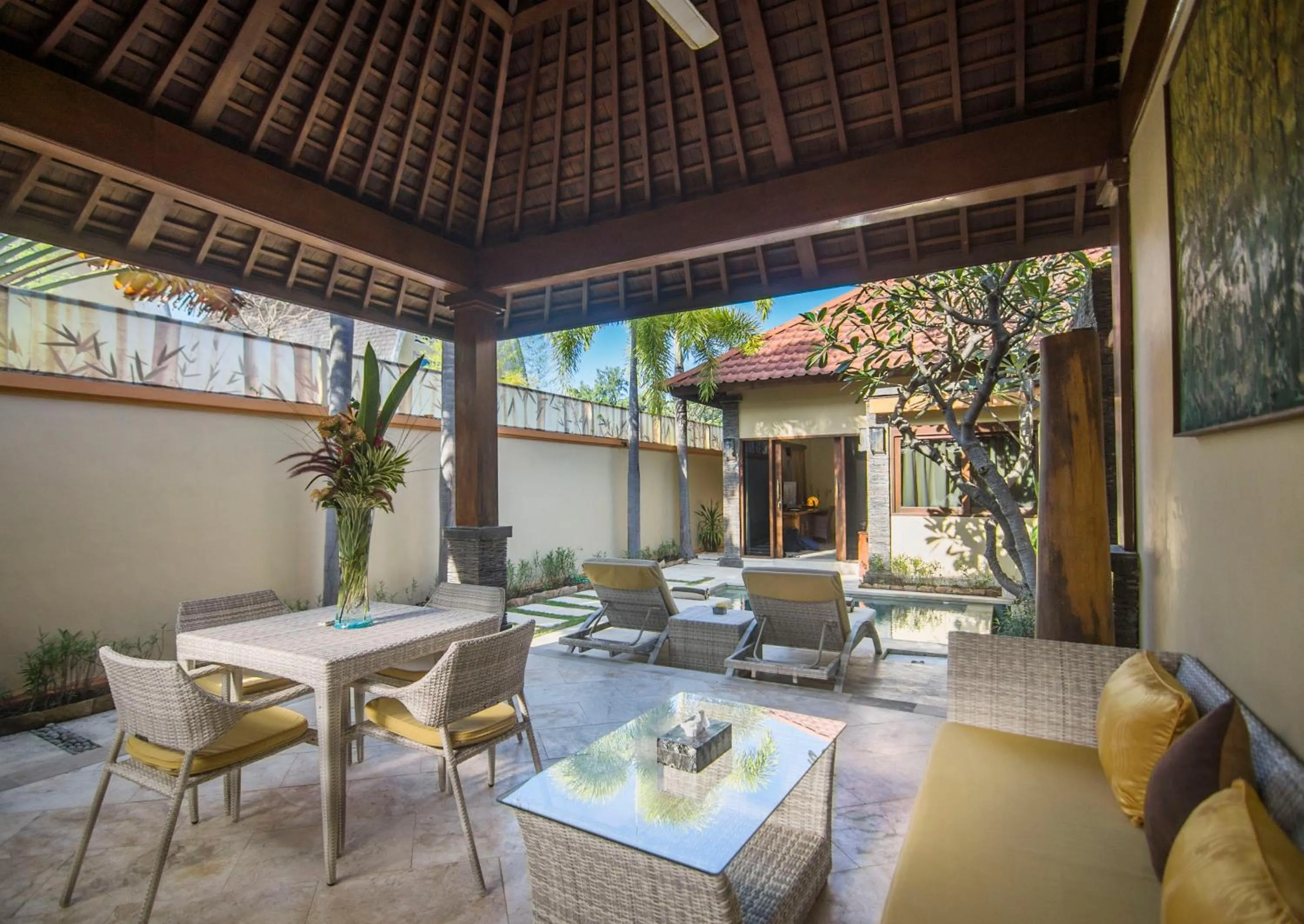 Balcony/Terrace in Pearl of Trawangan