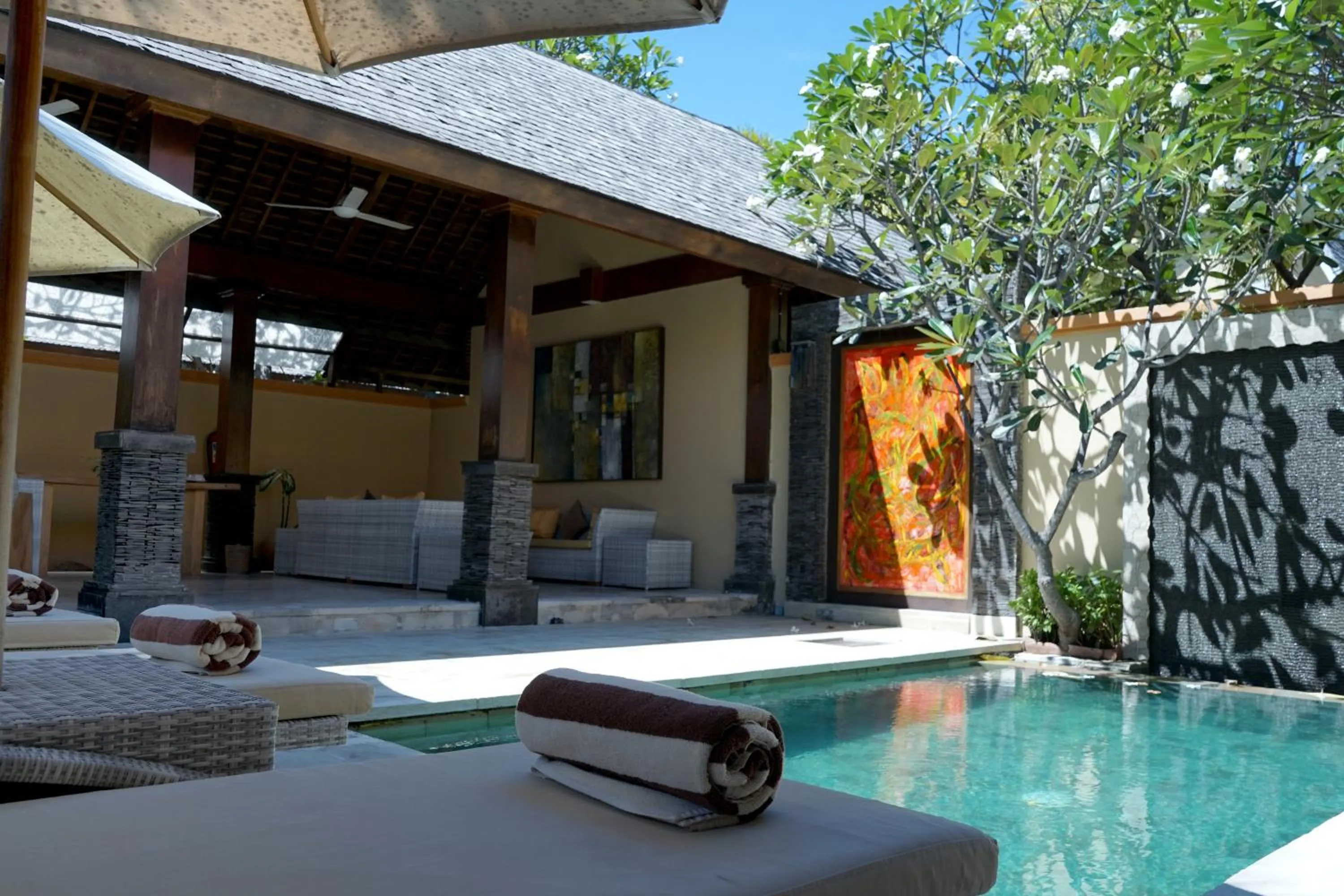 Swimming pool in Pearl of Trawangan