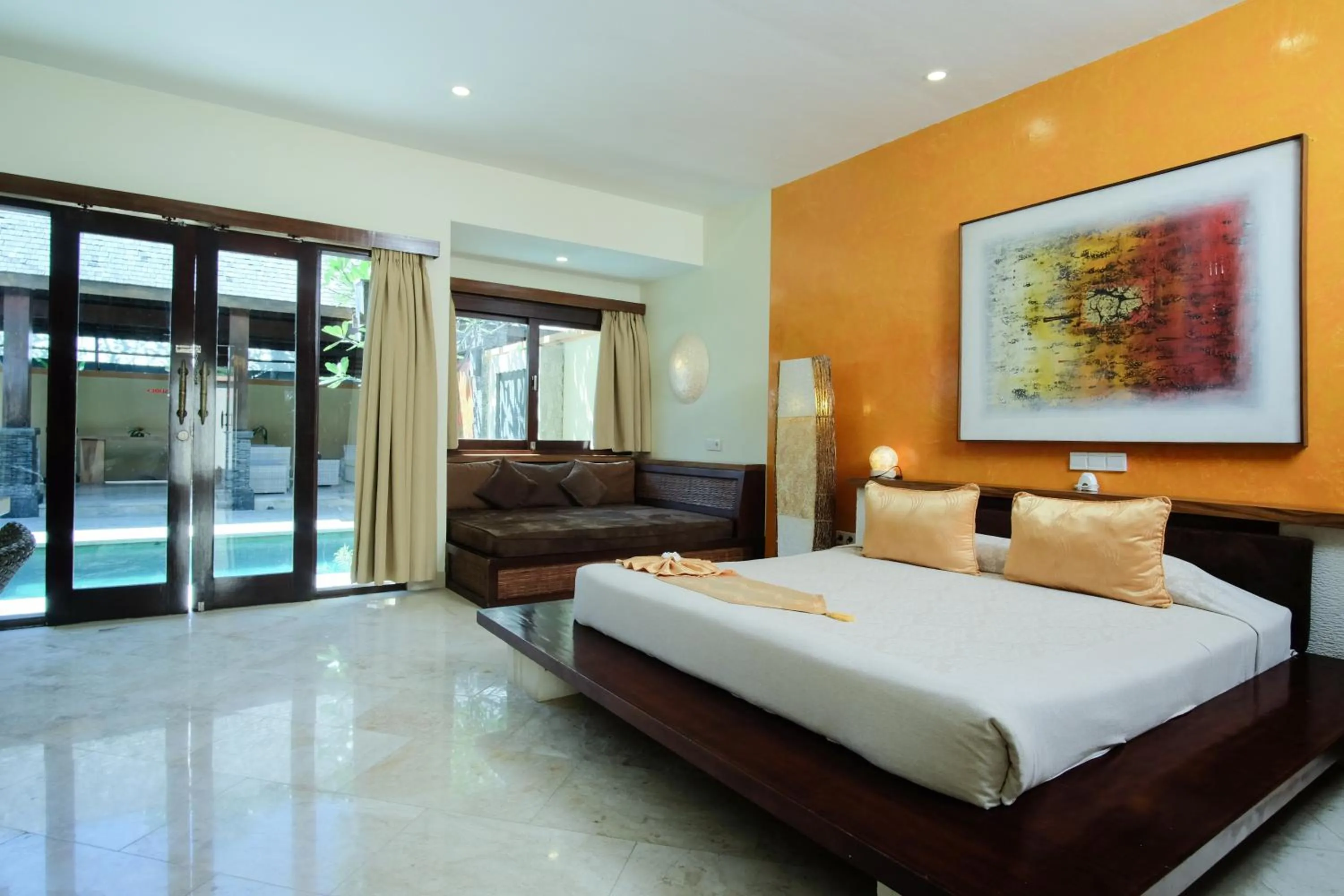 Bedroom, Bed in Pearl of Trawangan