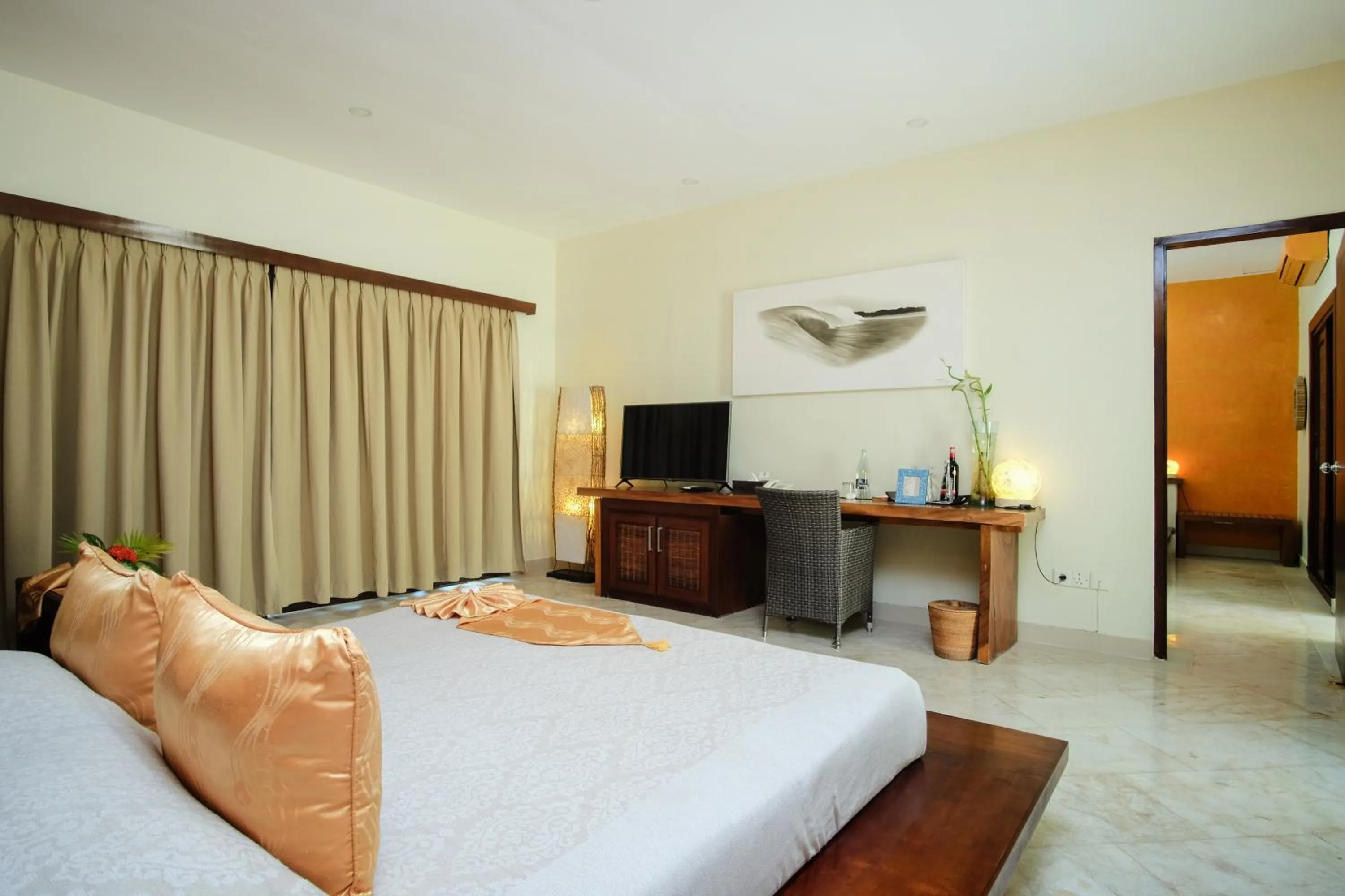 Bedroom, Bed in Pearl of Trawangan