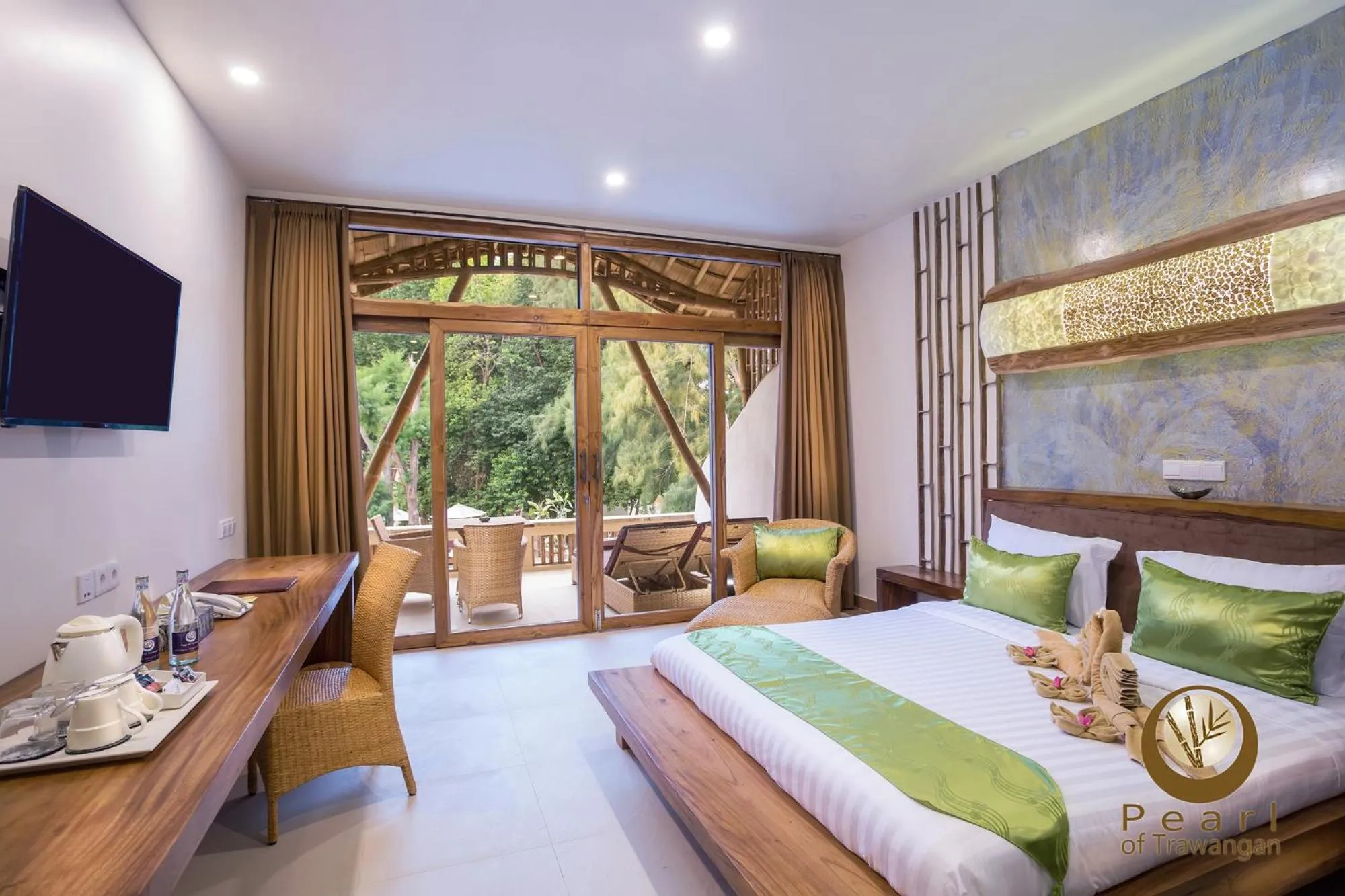 Bedroom, Bed in Pearl of Trawangan