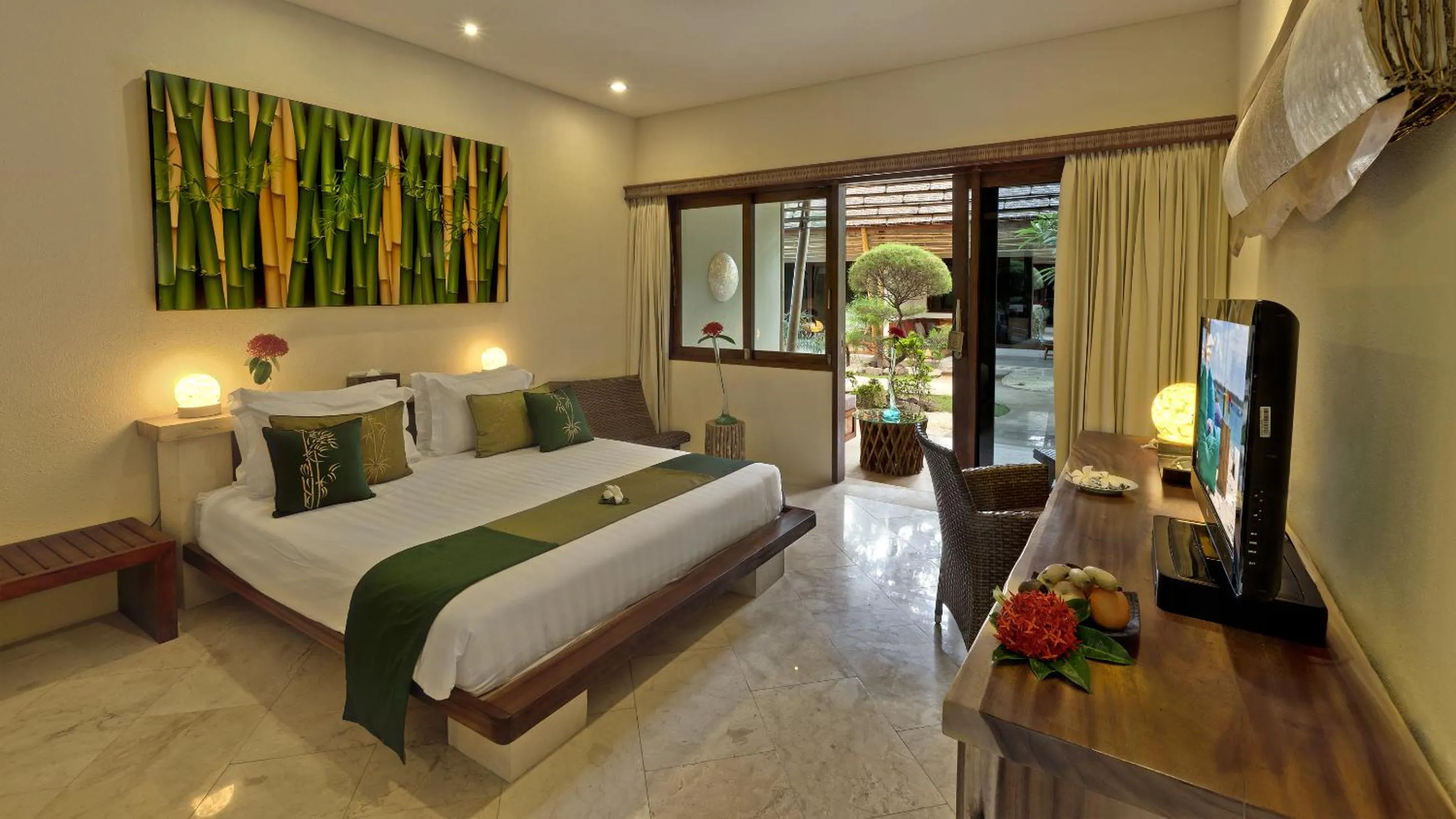 Bed in Pearl of Trawangan