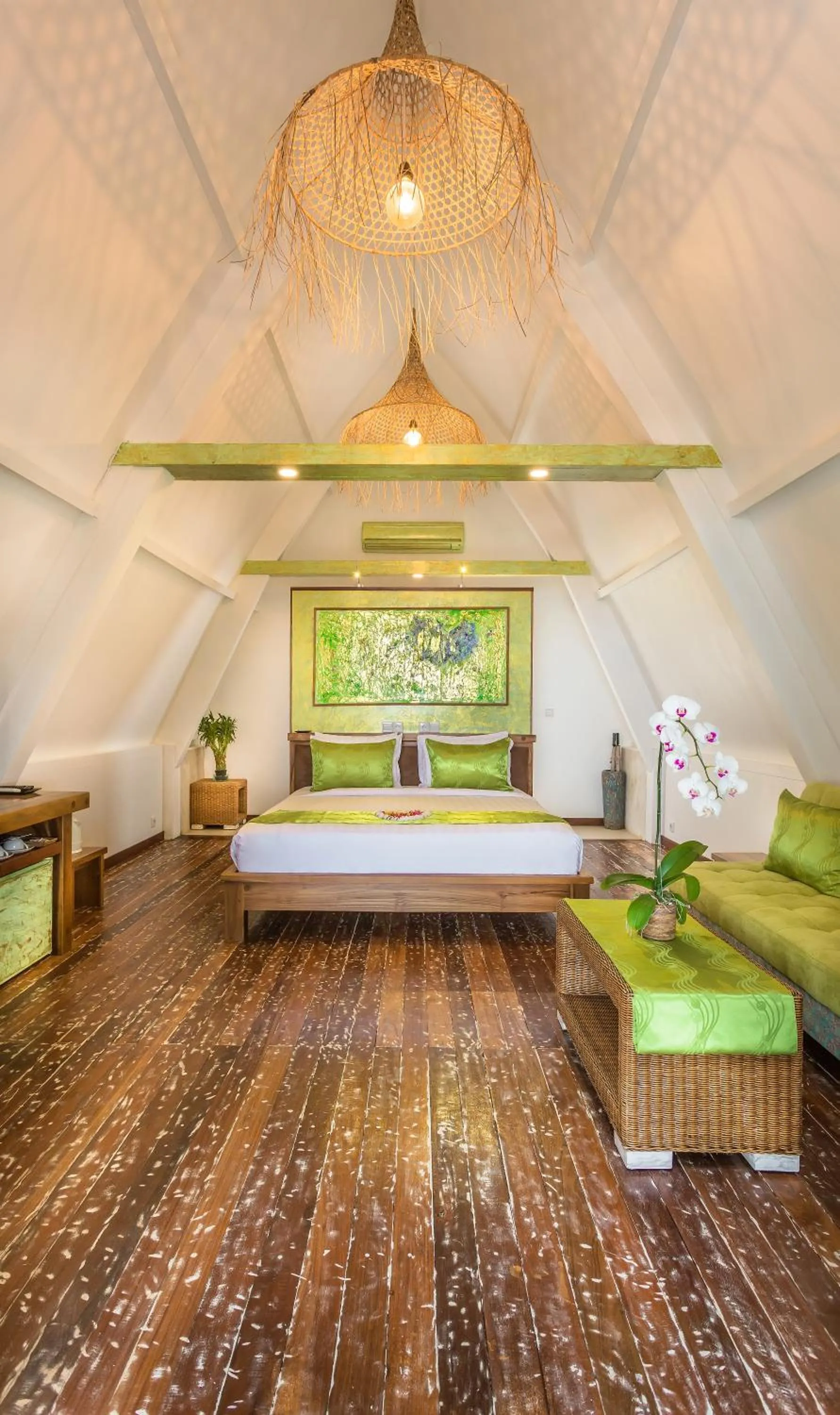 Bedroom, Bed in Pearl of Trawangan