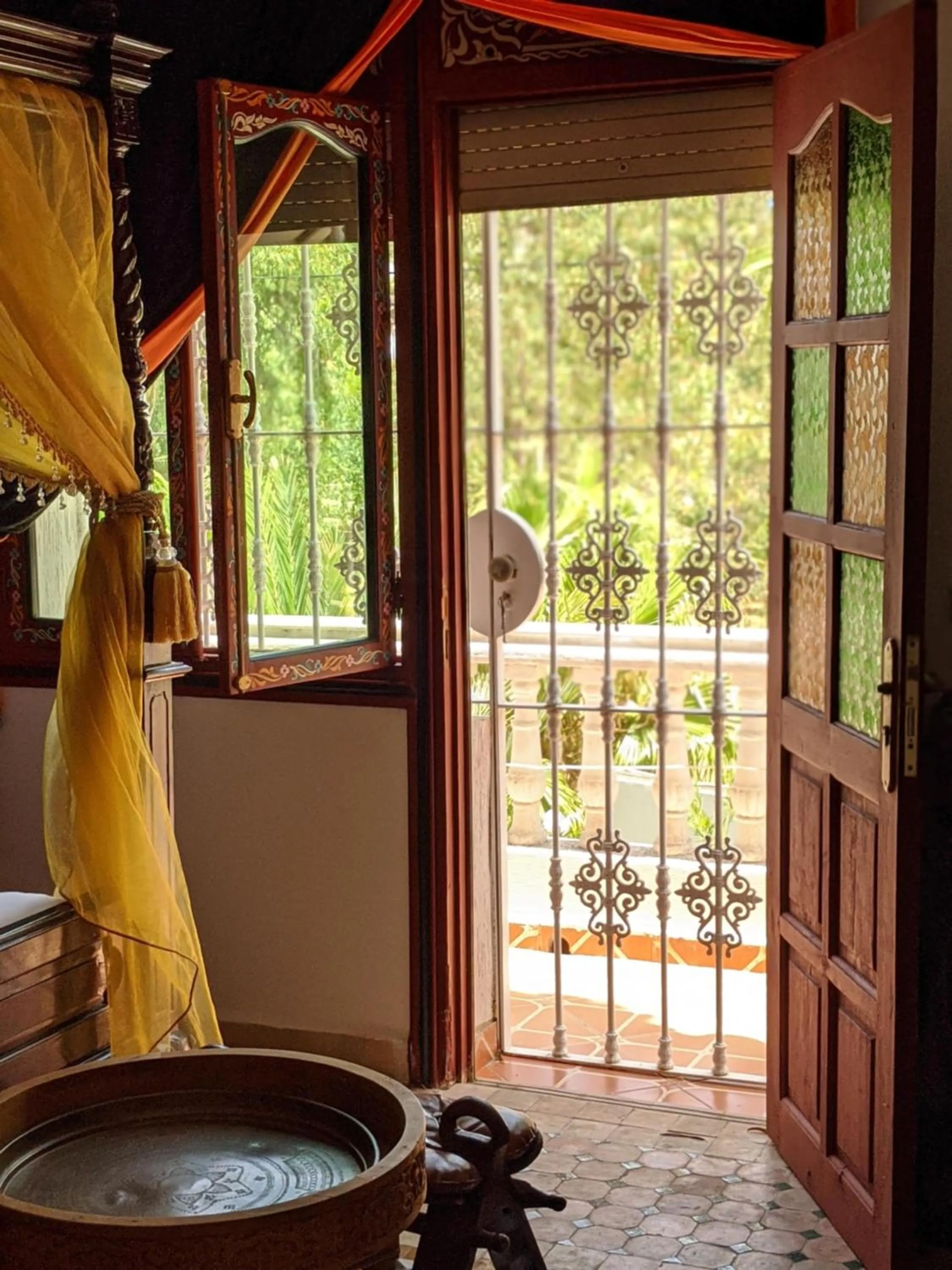 Balcony/Terrace in Malabata Guest House