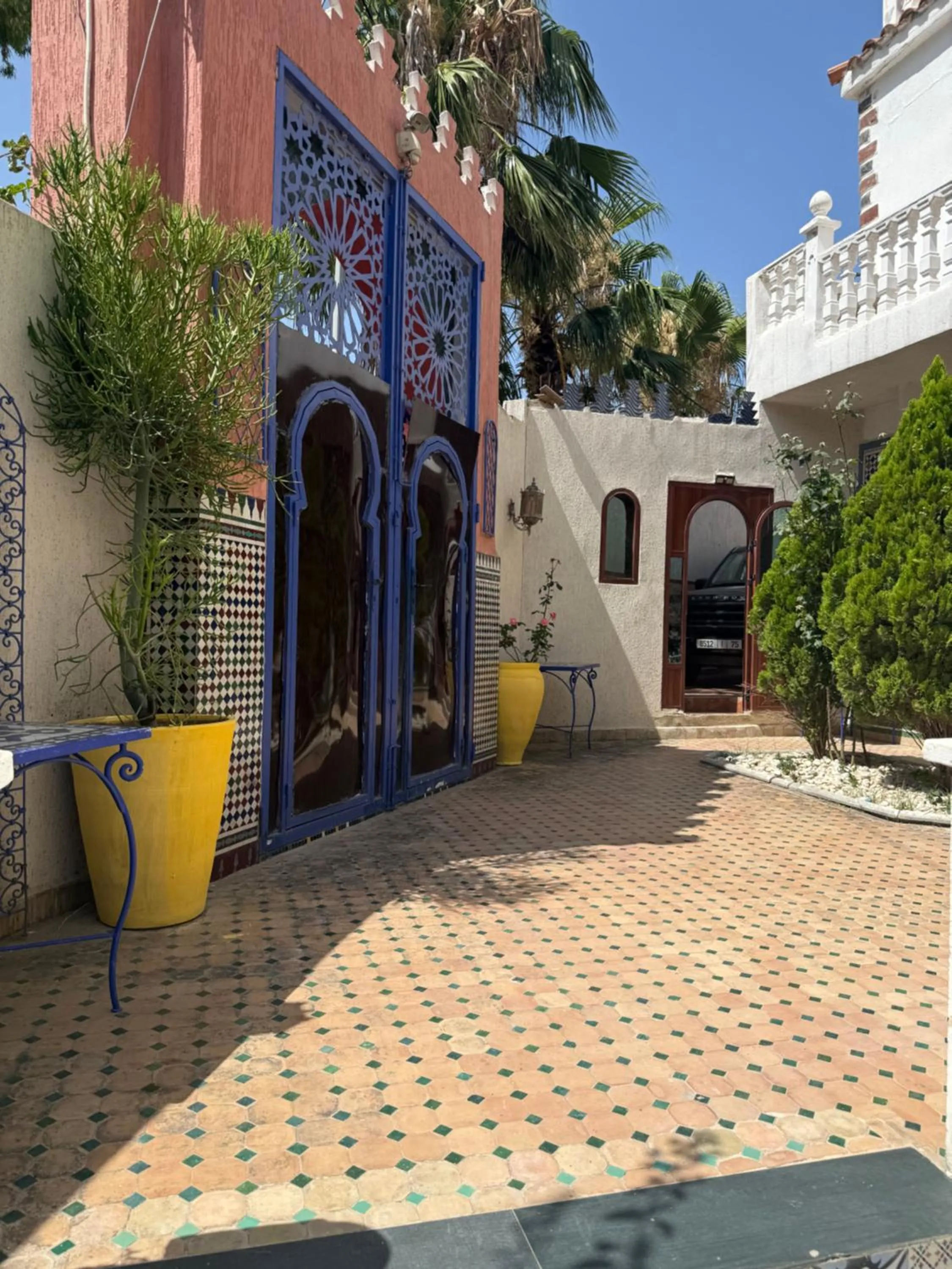 Garden in Malabata Guest House