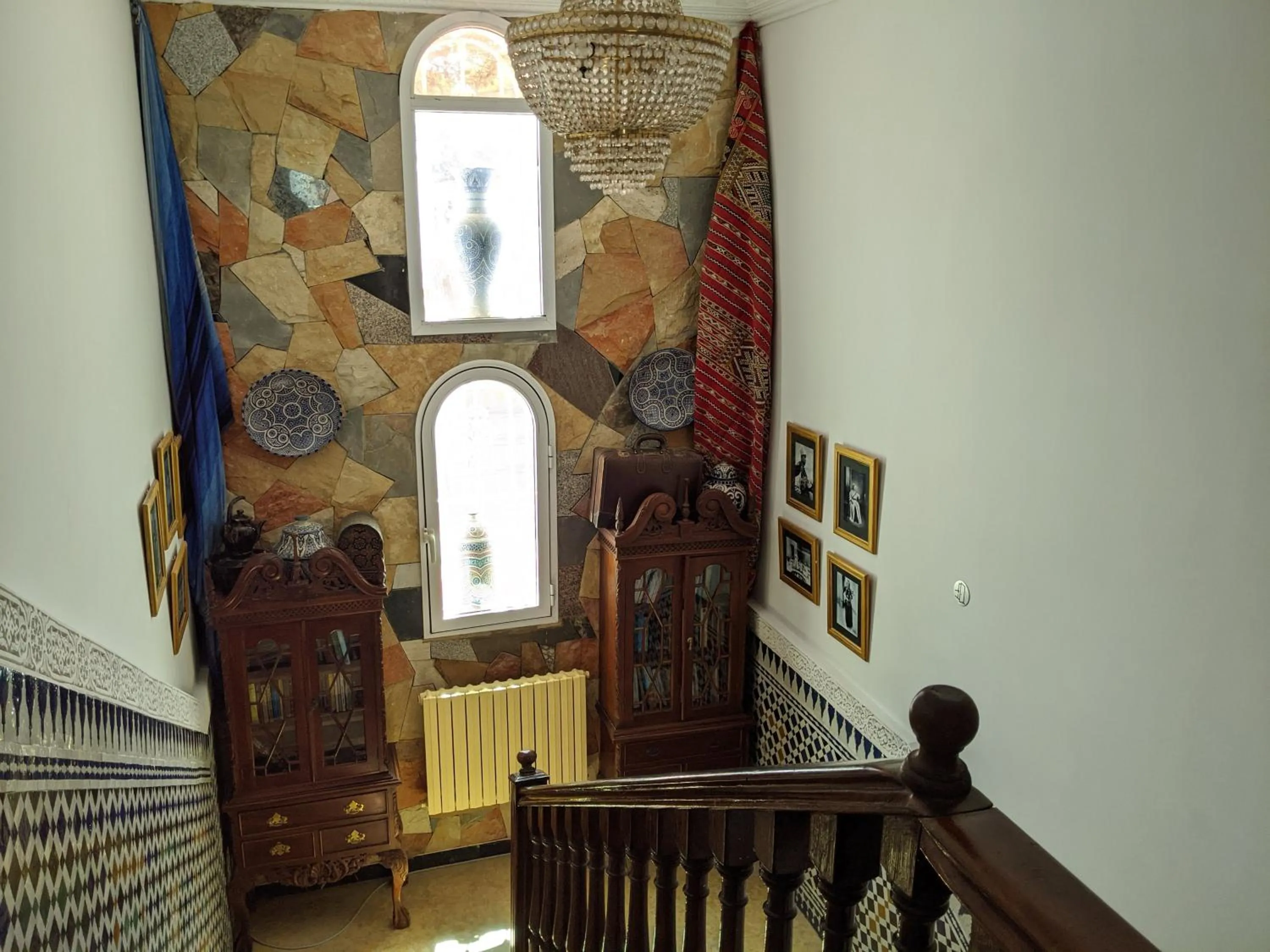 Seating area in Malabata Guest House