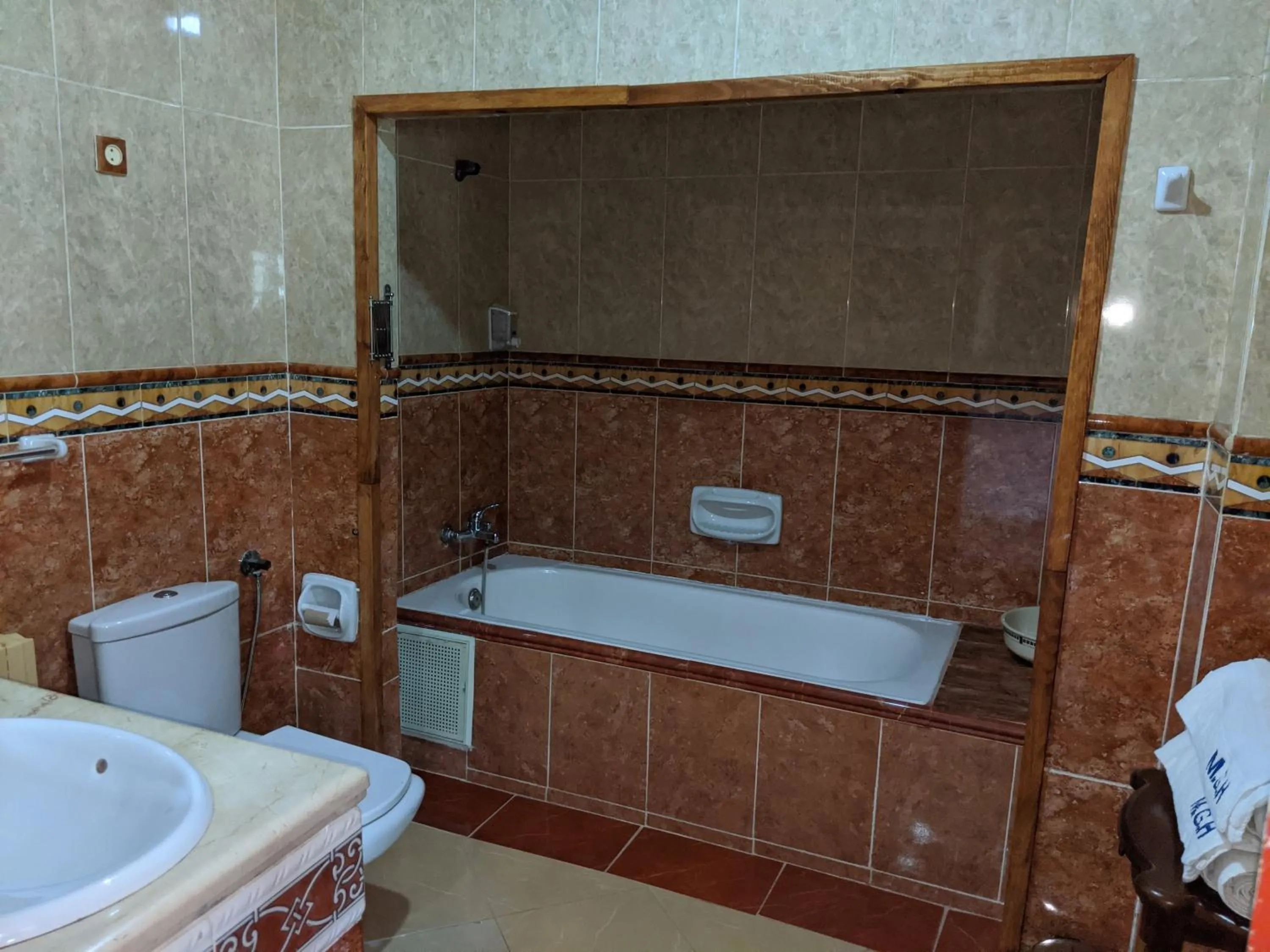 Bathroom in Malabata Guest House