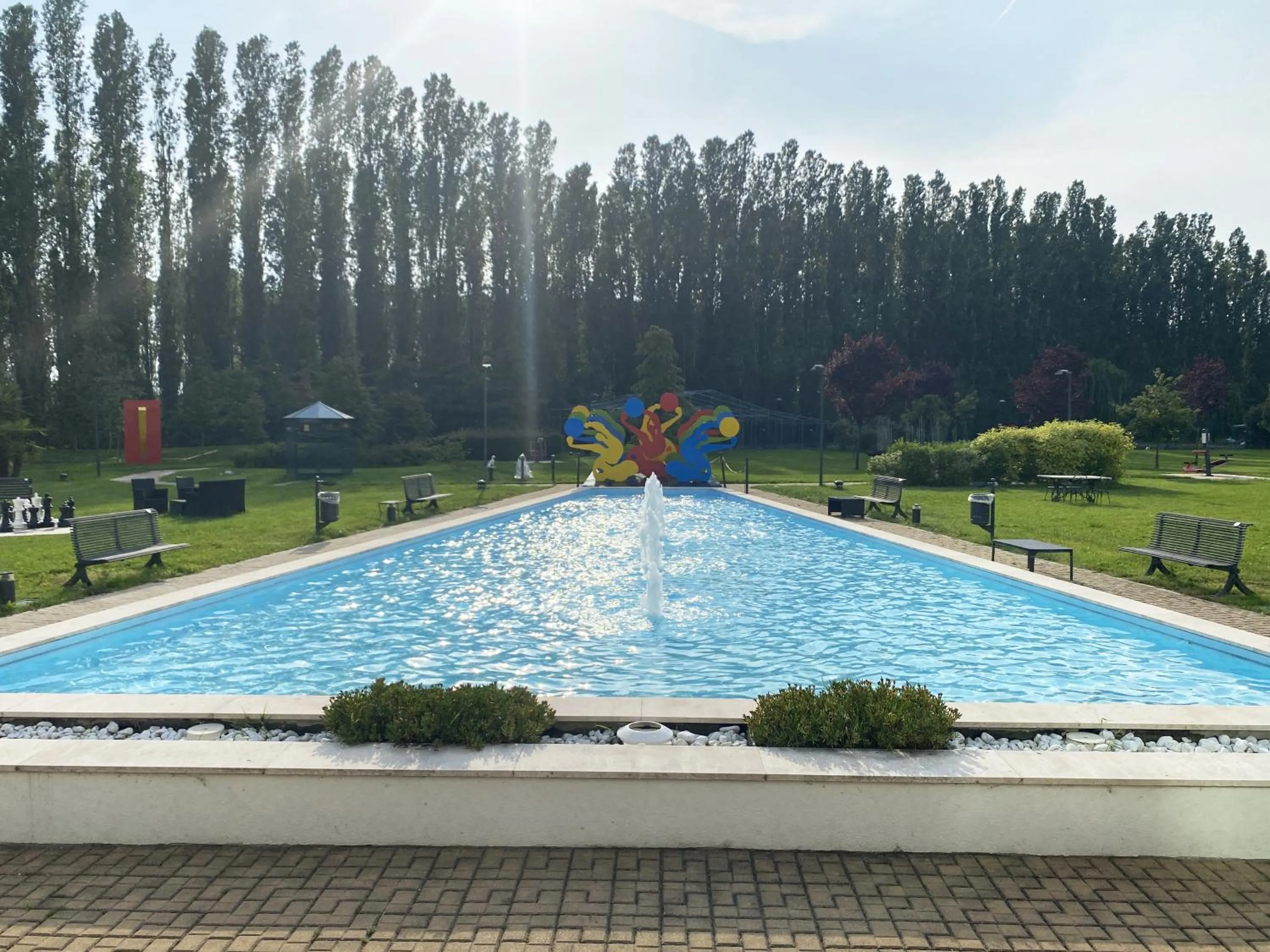 Natural landscape in ibis Styles Milano Est Settala