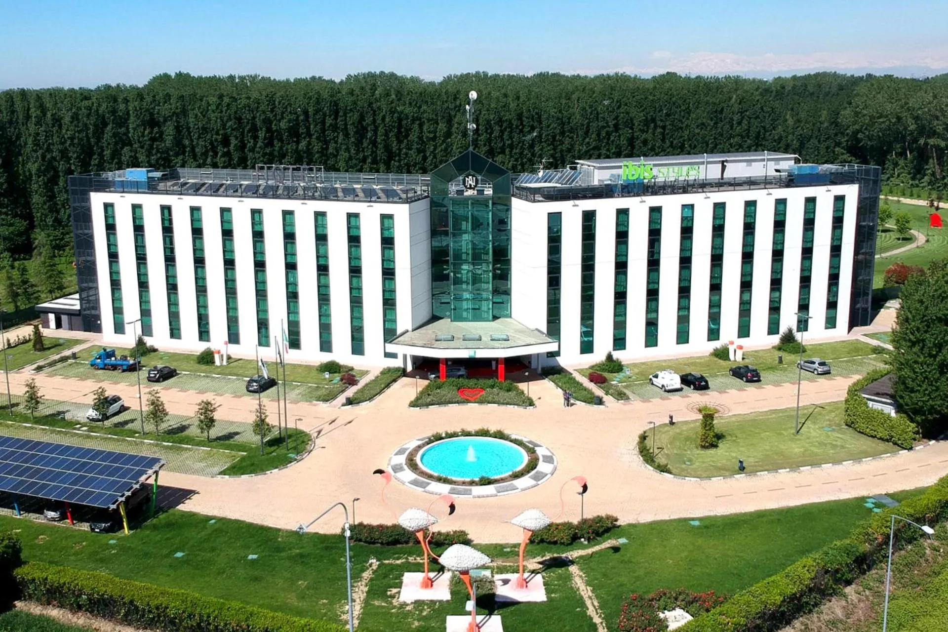 Bird's eye view in ibis Styles Milano Est Settala