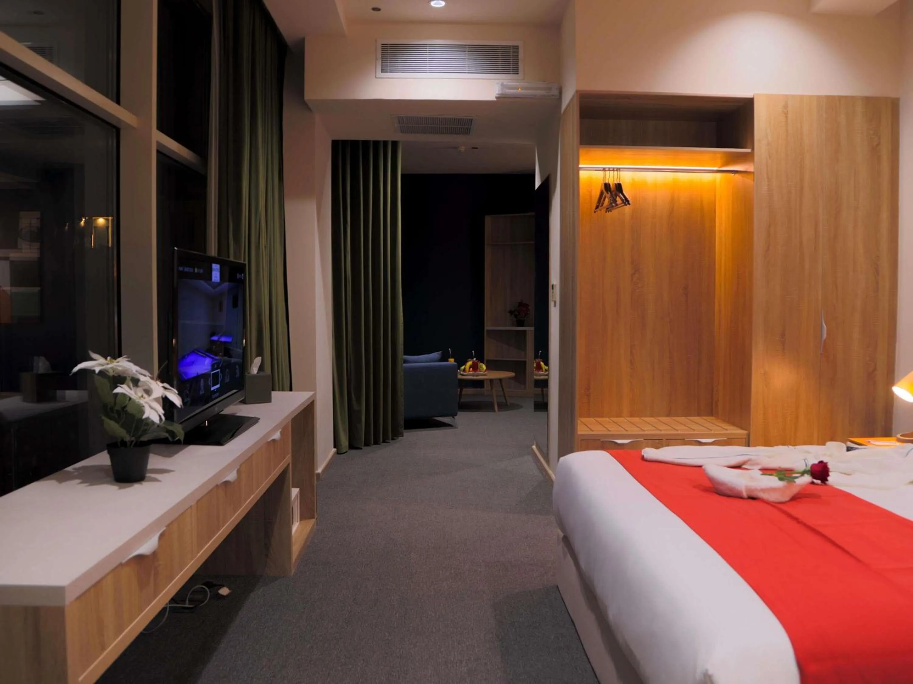 Bedroom in Novotel Suites Riyadh Centre